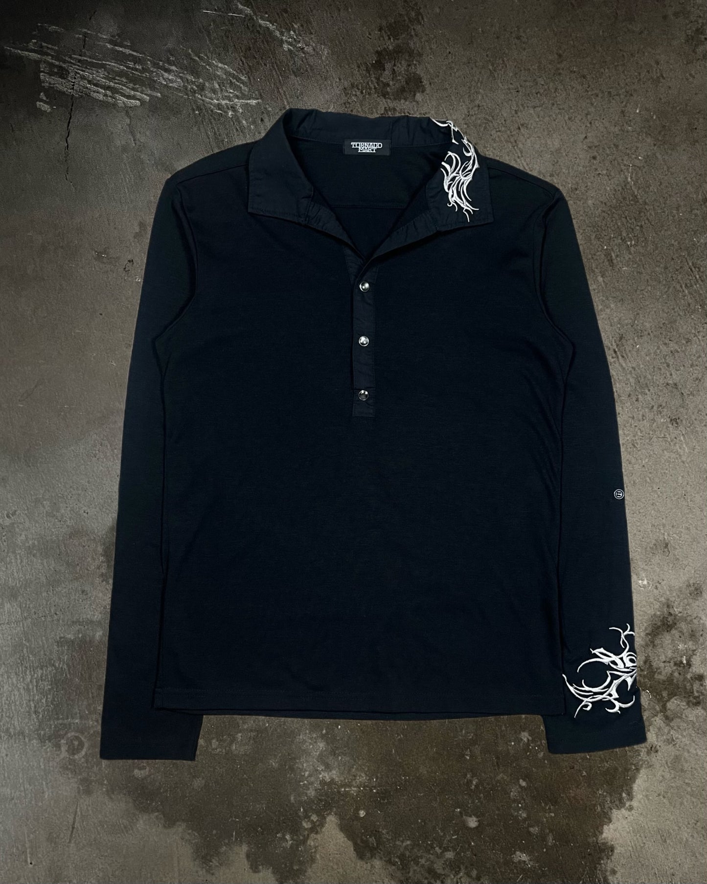 Tornado Mart Tribal Polo Longsleeve