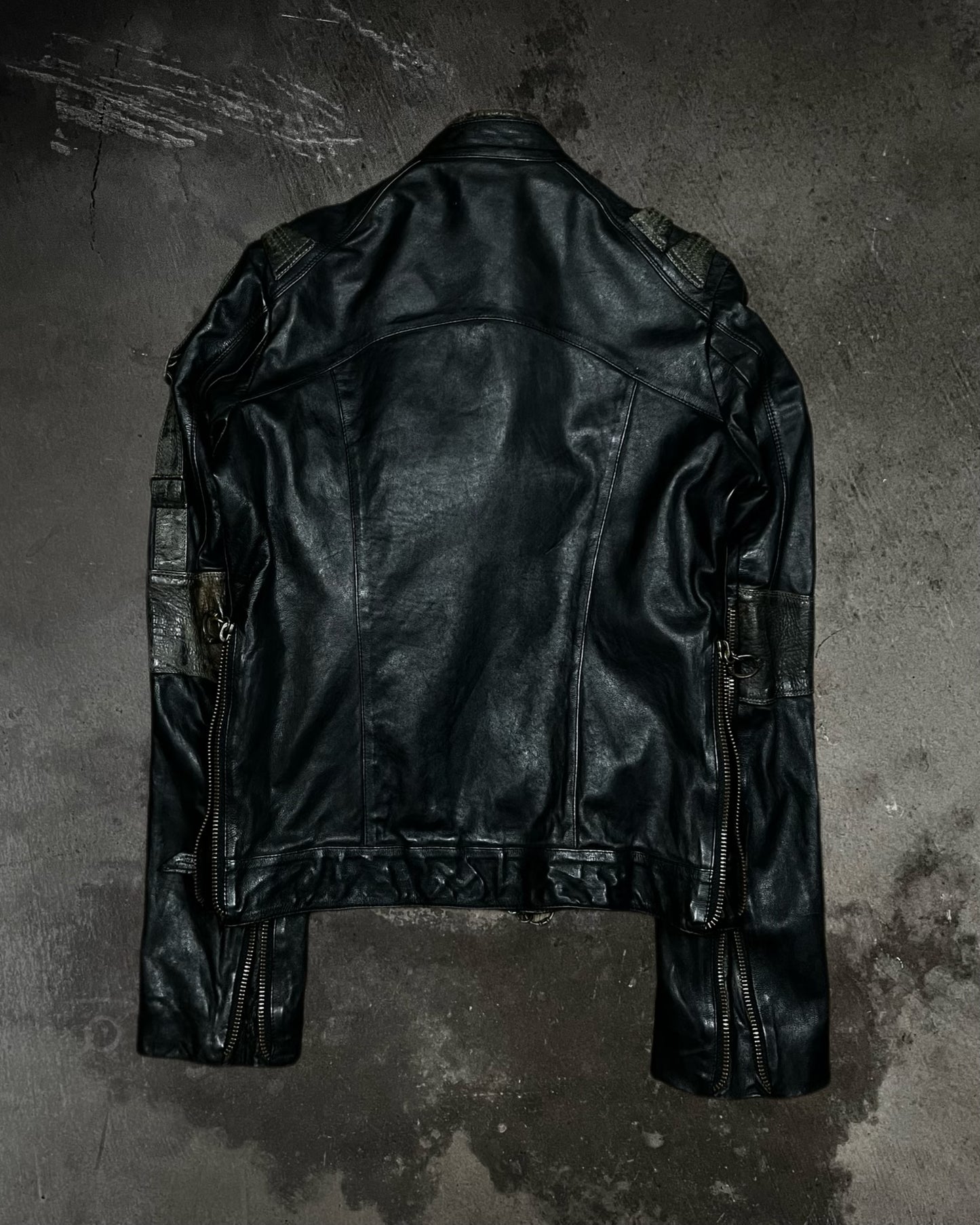 Kmrii 'Dead Rock Orchestra' Leather Jacket