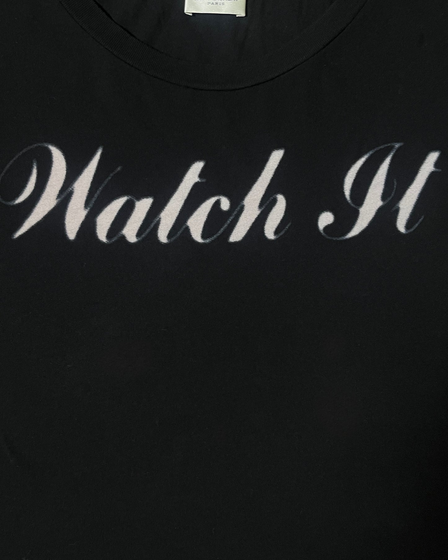 Saint Laurent Paris 'Watch It' Tee