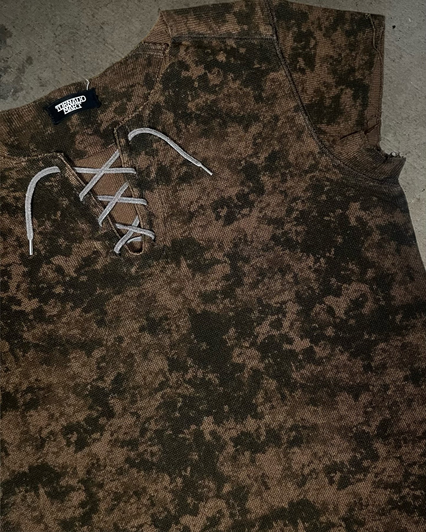 Tornado Mart Lace-Up Tee