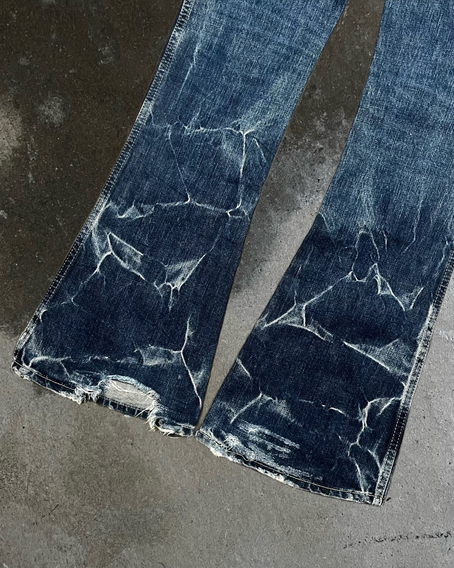 Hysteric Glamour Waist Belt Flared Jeans