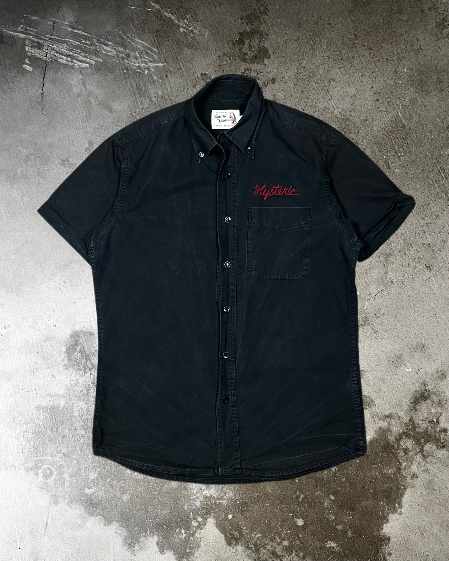 Hysteric Glamour "Crazy Hazy Kisses" Button Up