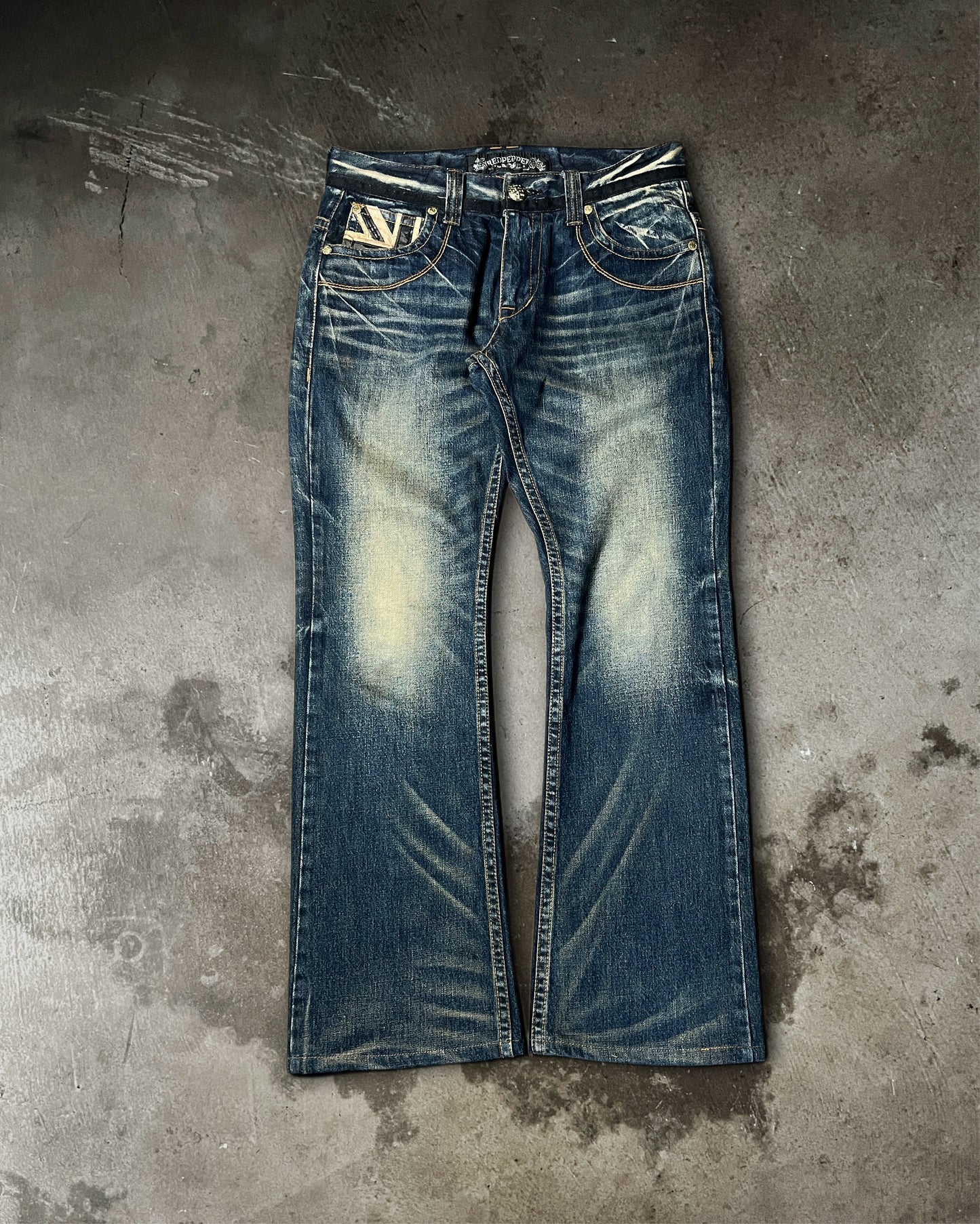 Red Pepper UK Back Pocket Jeans