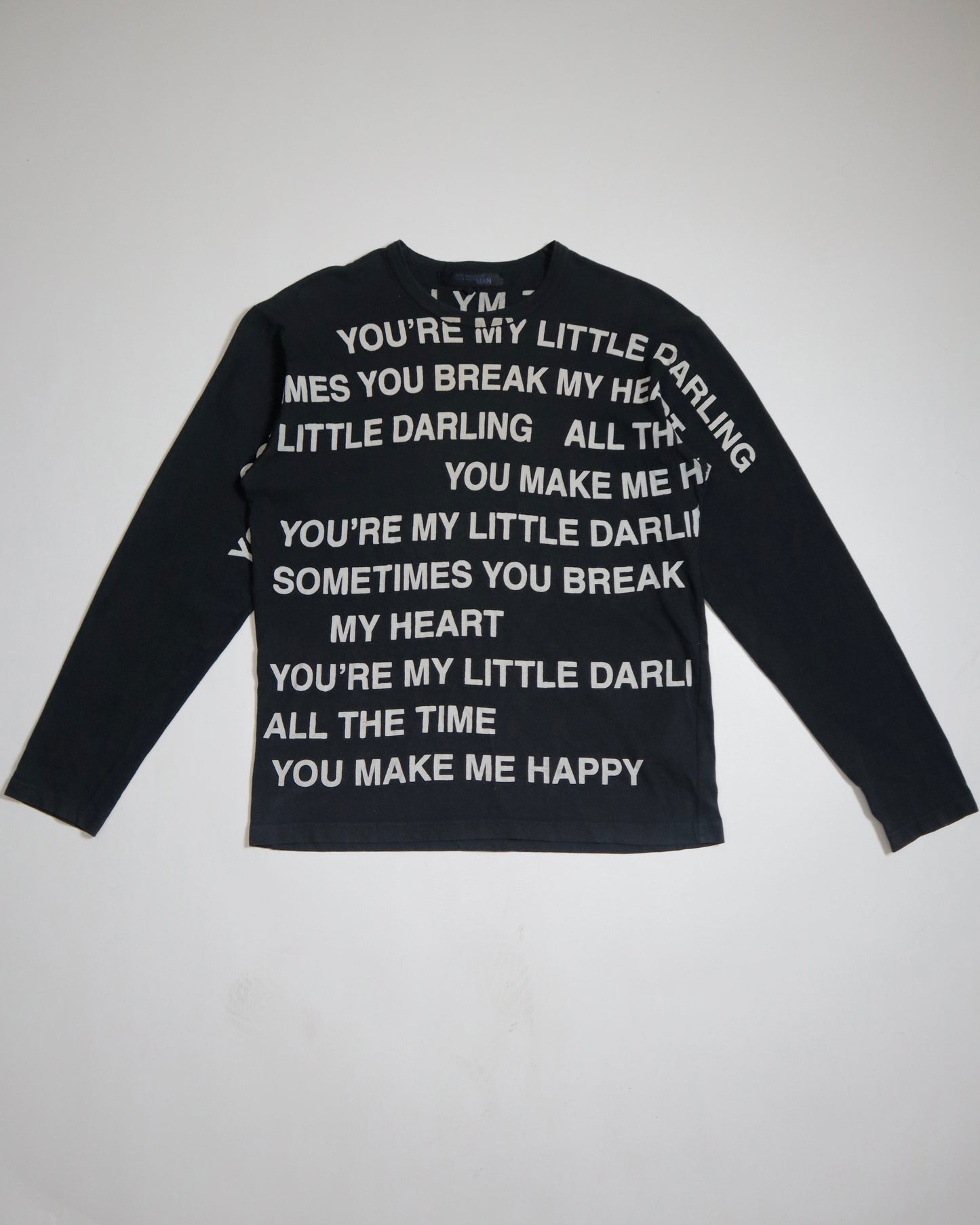 Junya Watanabe SS2002 Poem Longsleeve