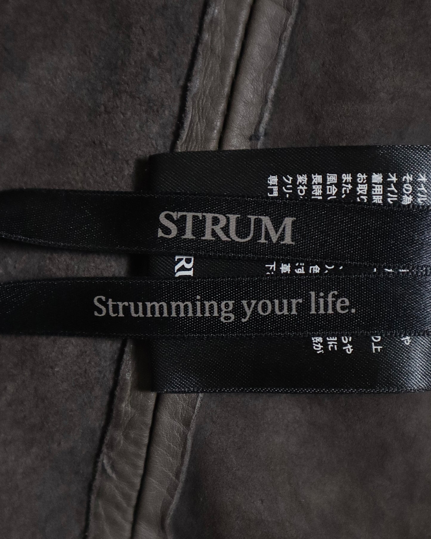 STRUM Cow Leather Rider Jacket