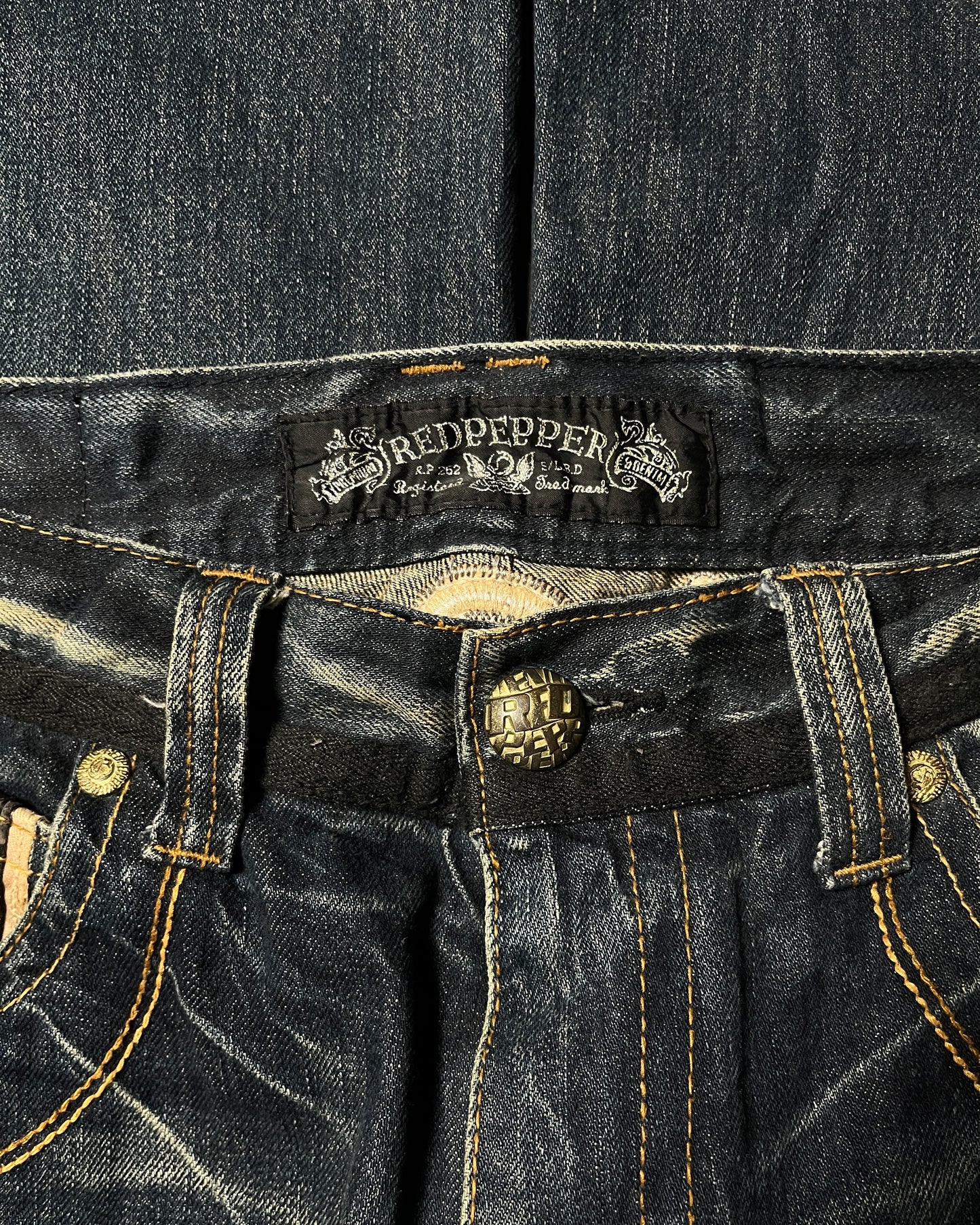 Red Pepper UK Back Pocket Jeans