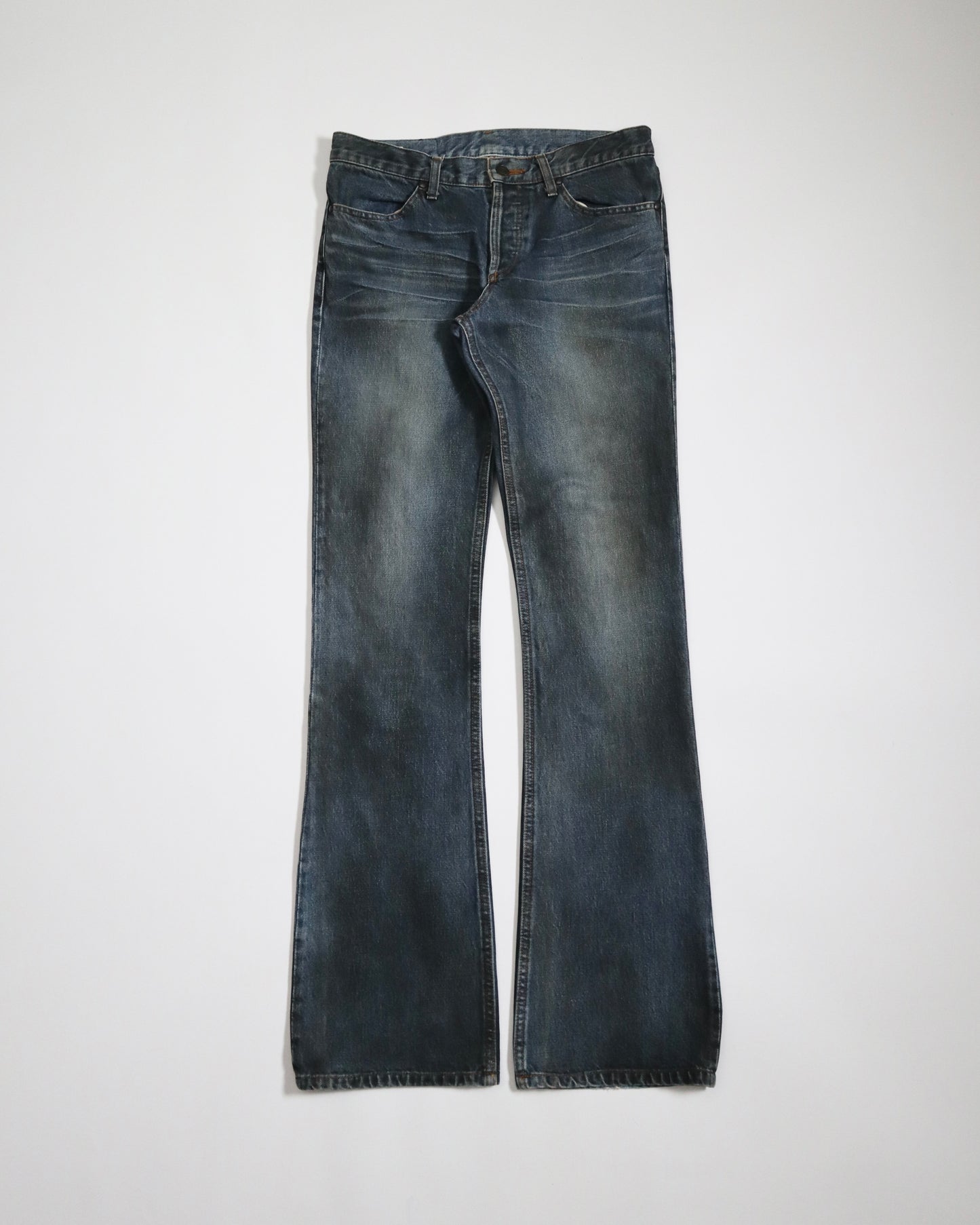 Shellac Mud-Wash Bootcut Jeans