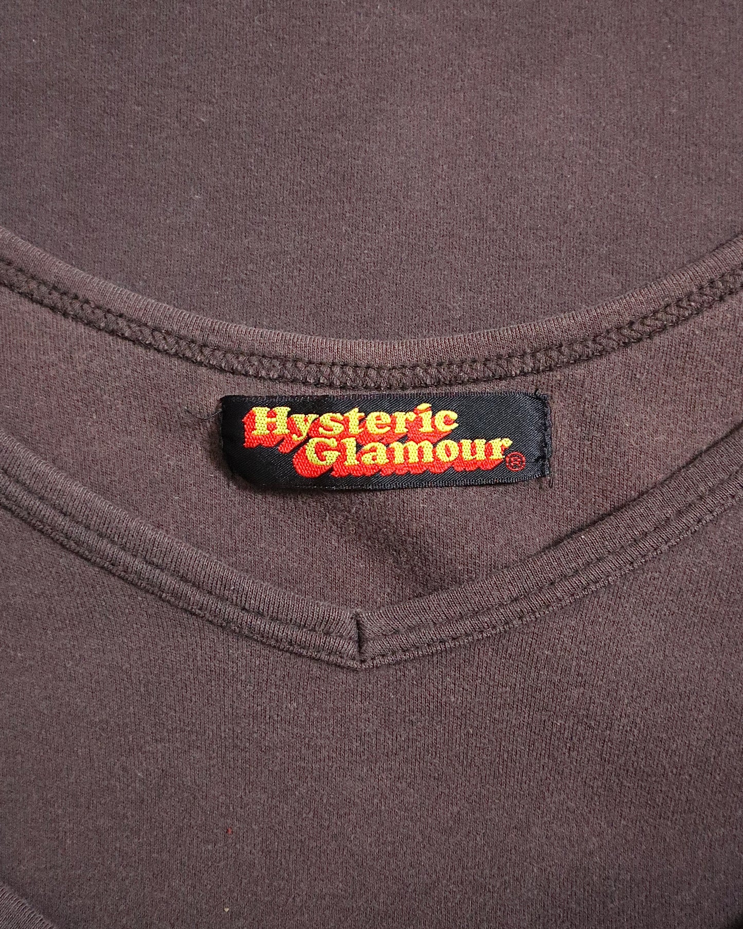 Hysteric Glamour "Kill Shoot Light Speed" Layered Tank
