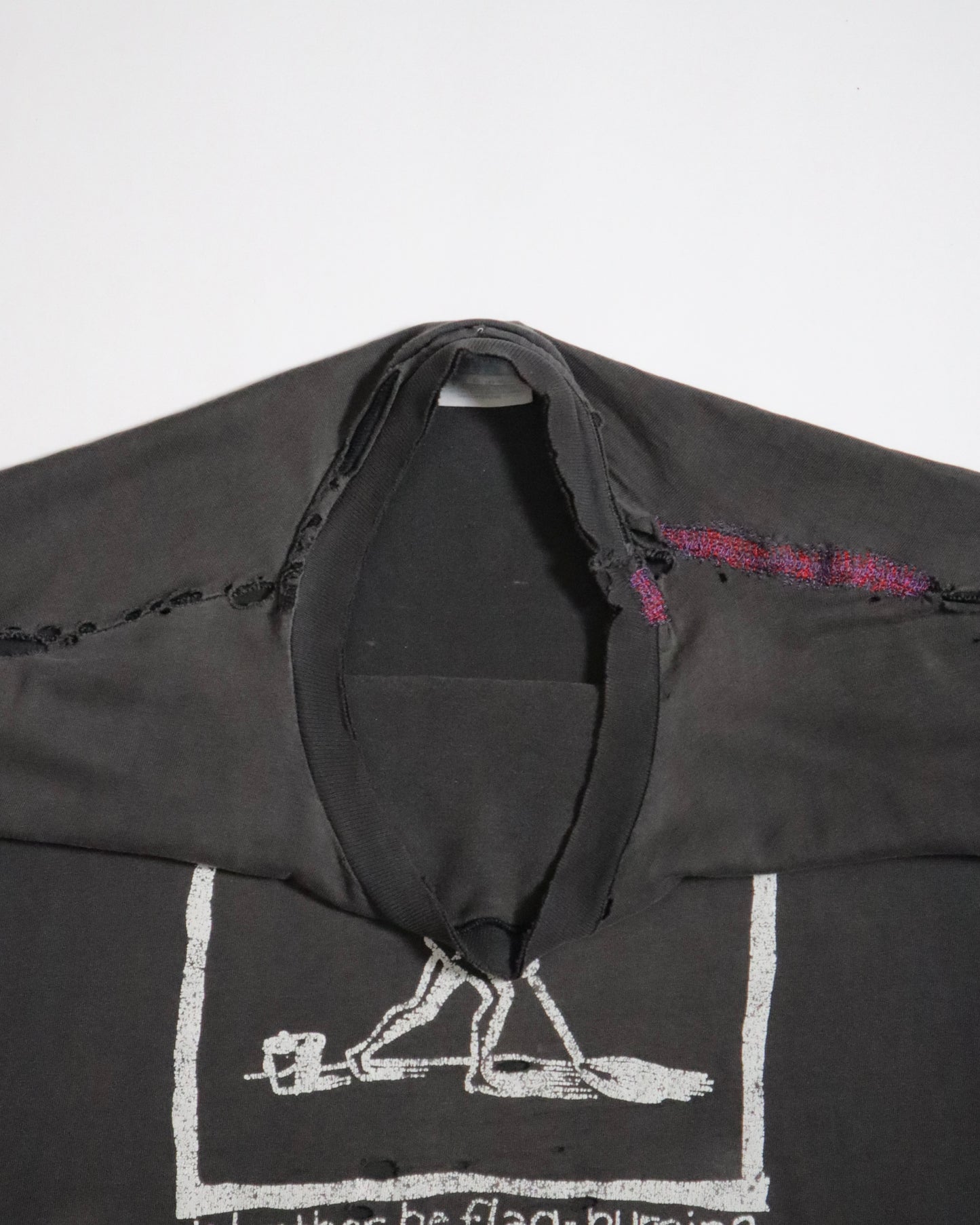 1980's Faded Single-Stitch Propagandhi Anarchy Tee