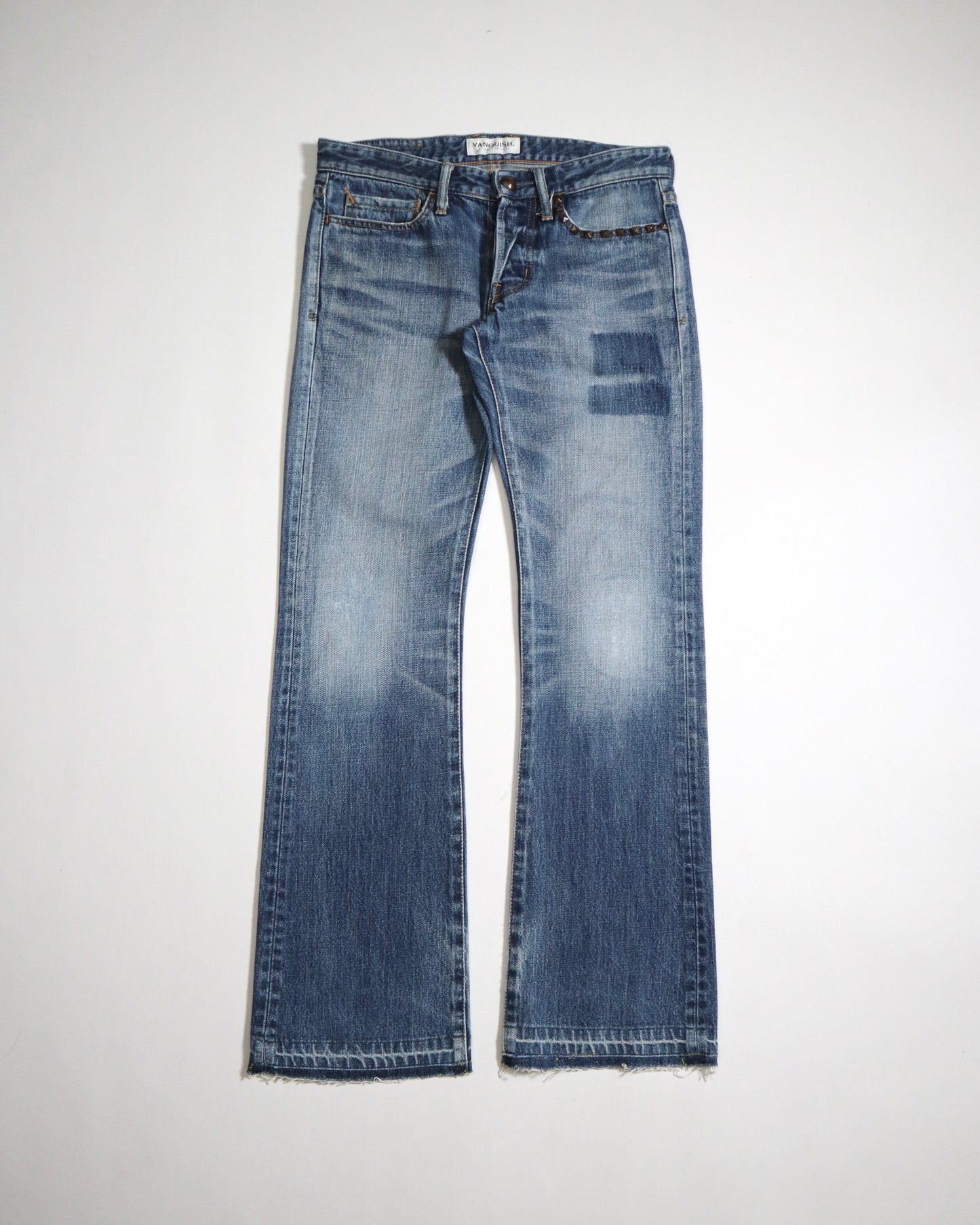 Vanquish Studded Bootcut Jeans