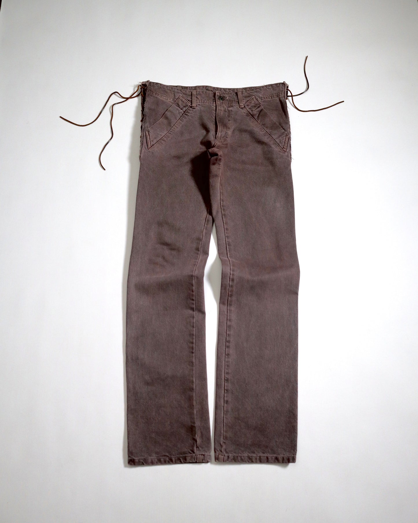 L7 Real Hip Corset Tassle Denim