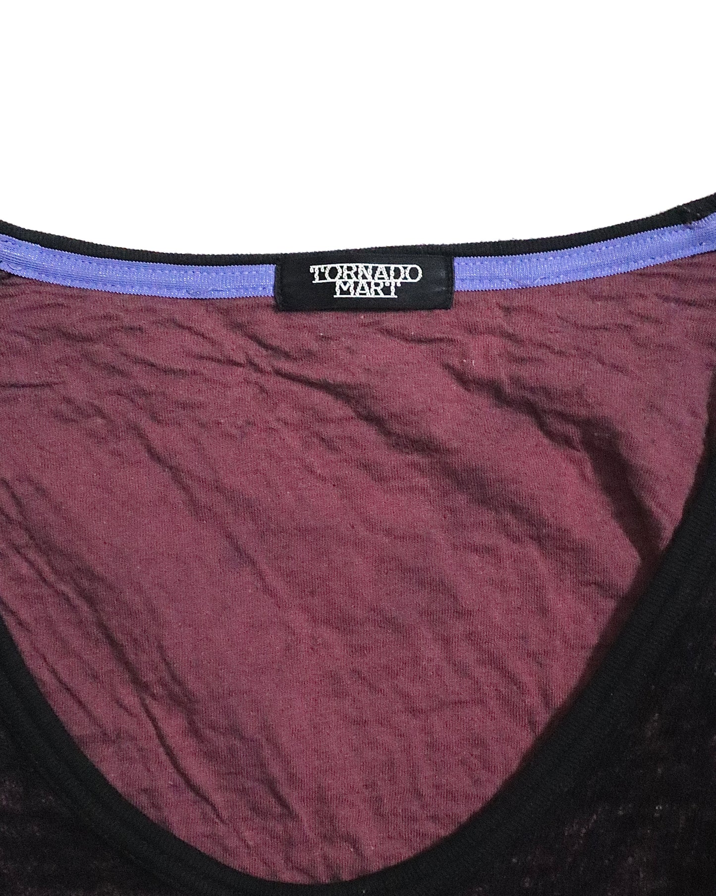 Tornado Mart Layered Knit Long-Sleeve
