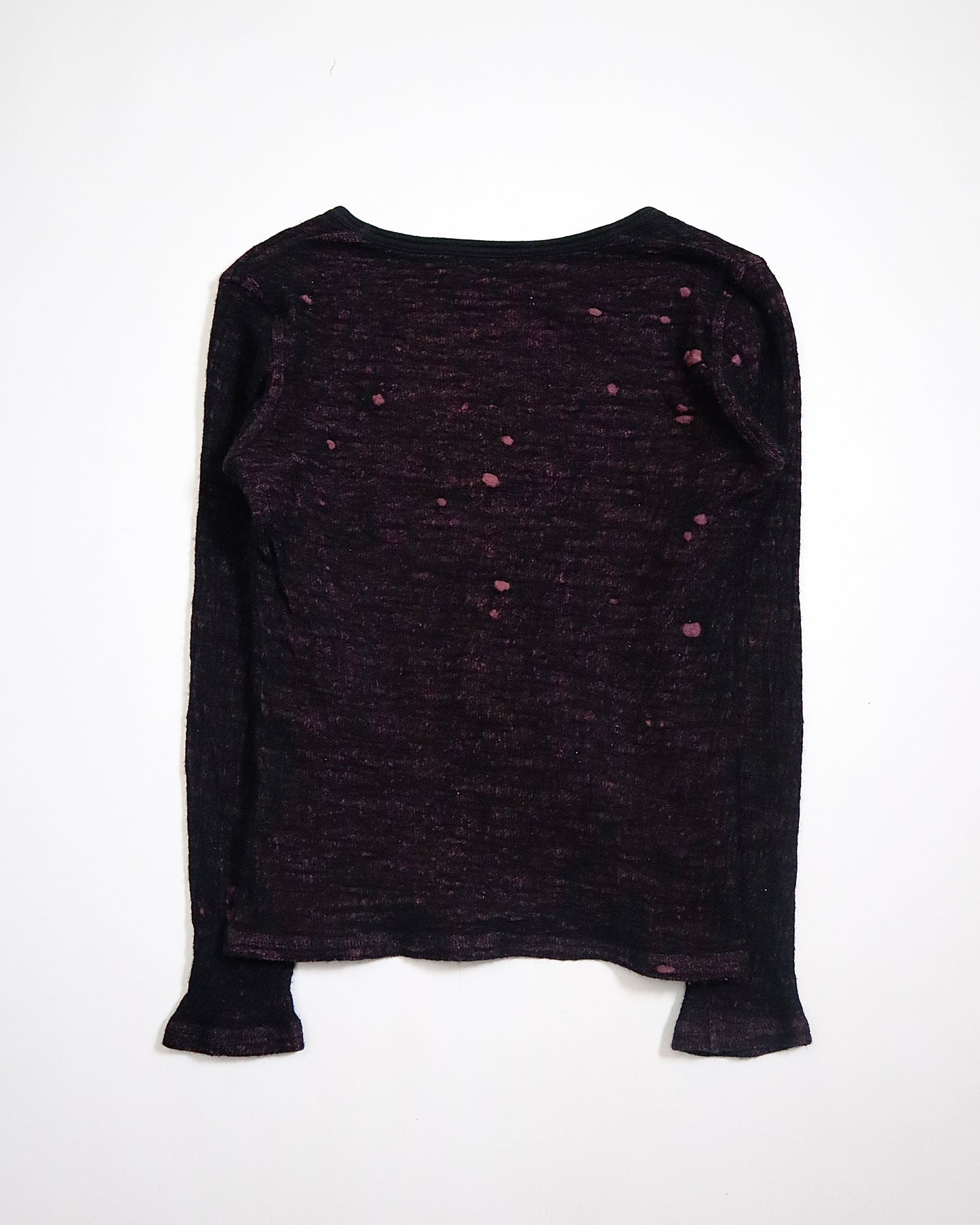 Tornado Mart Layered Knit Long-Sleeve
