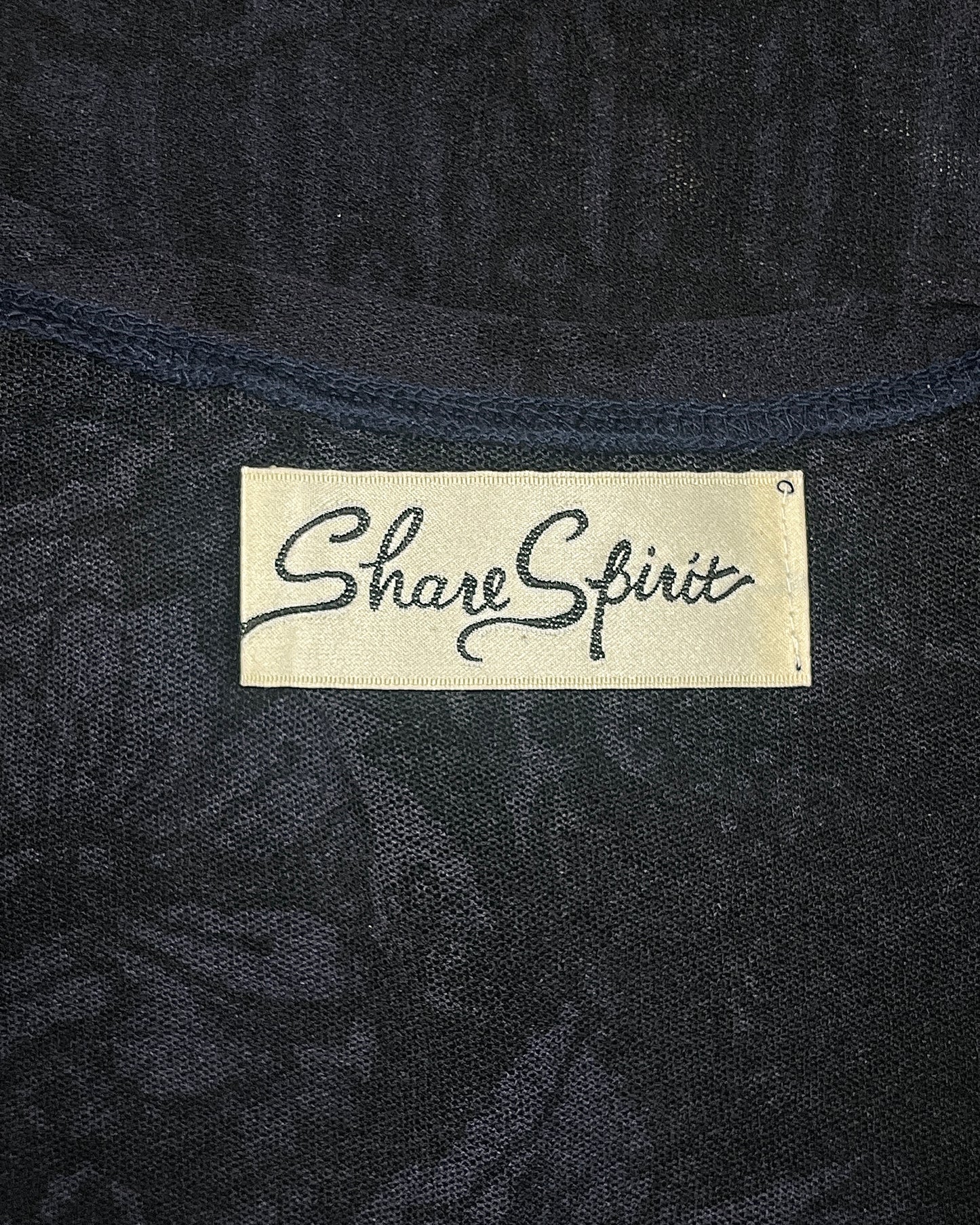 Share Spirit Tribal-Print Mesh Longsleeve