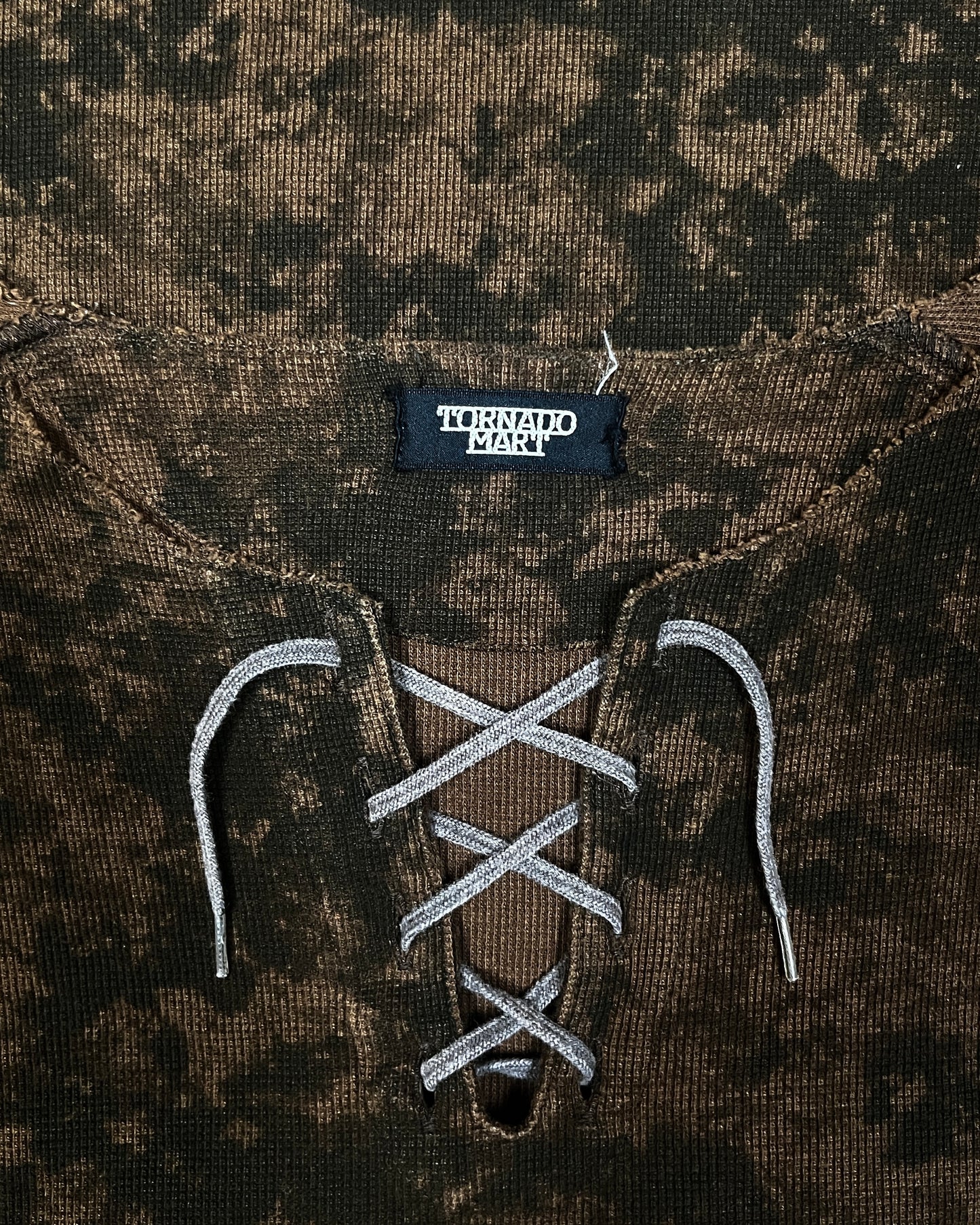 Tornado Mart Lace-Up Tee