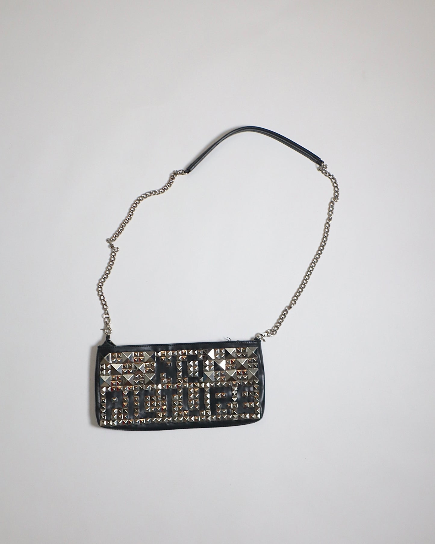 Hysteric Glamour 'No Picture' Studded Bag