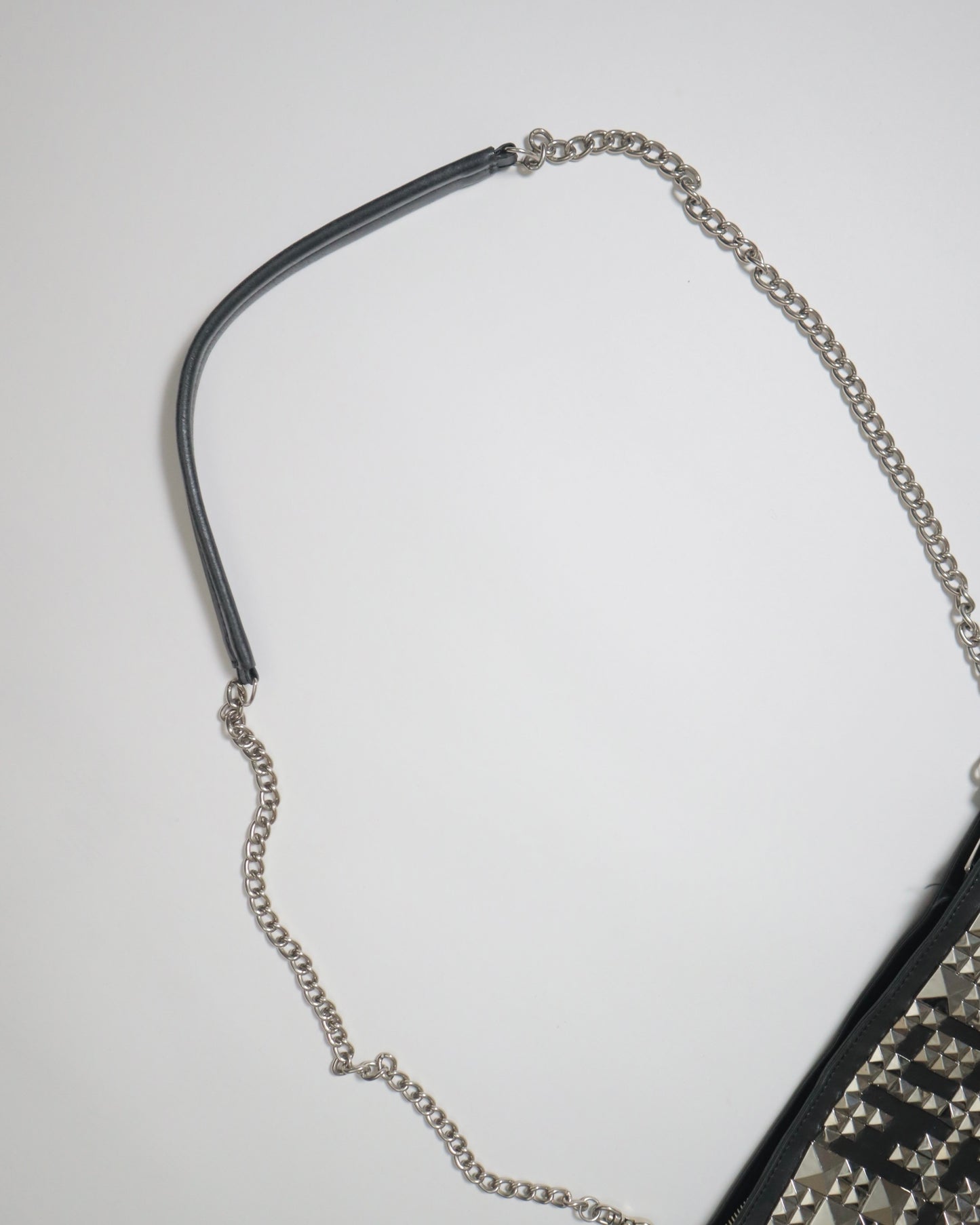 Hysteric Glamour 'No Picture' Studded Bag