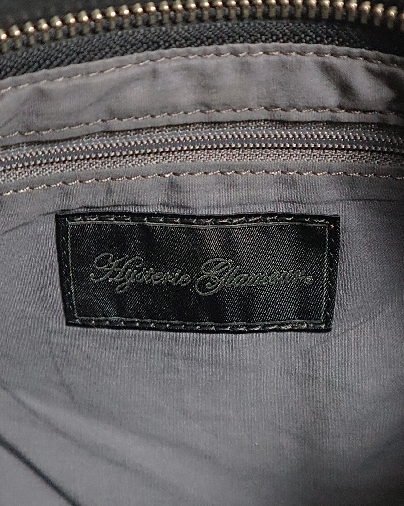 Hysteric Glamour 'No Picture' Studded Bag