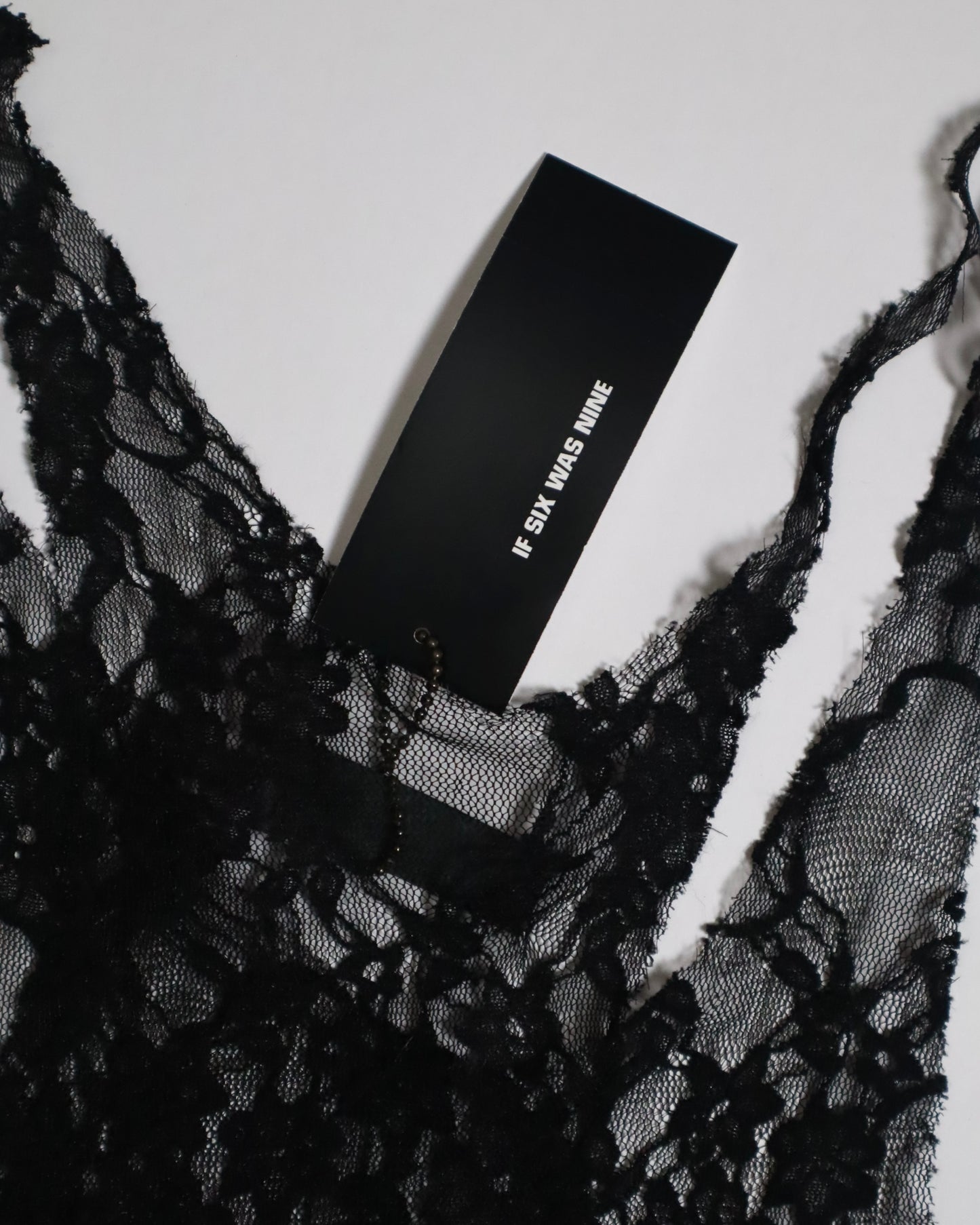 ifsixwasnine Asymmetrical Lace Dress