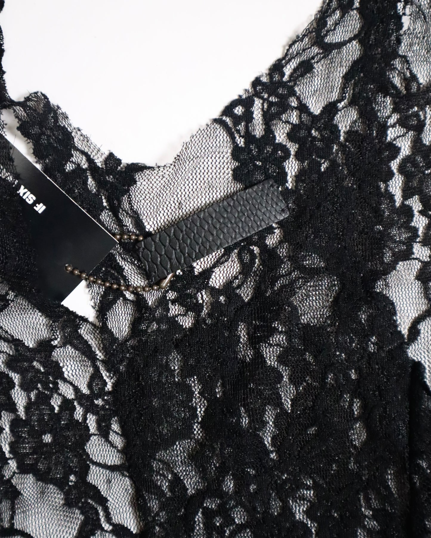 ifsixwasnine Asymmetrical Lace Dress