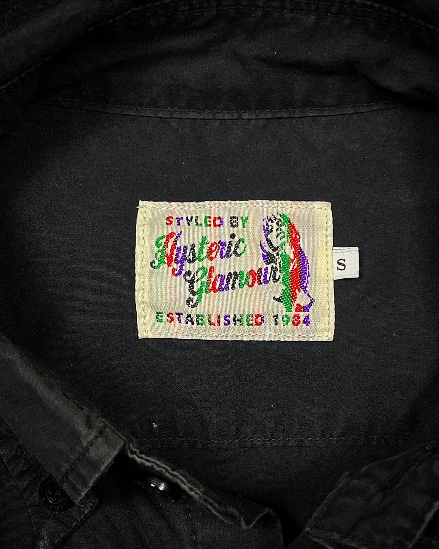 Hysteric Glamour "Crazy Hazy Kisses" Button Up