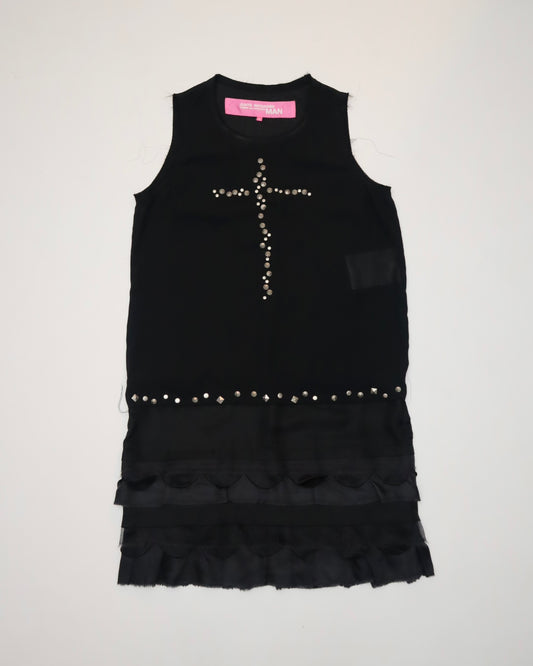 Junya Watanabe 2002 Studded Cross Tank/Dress