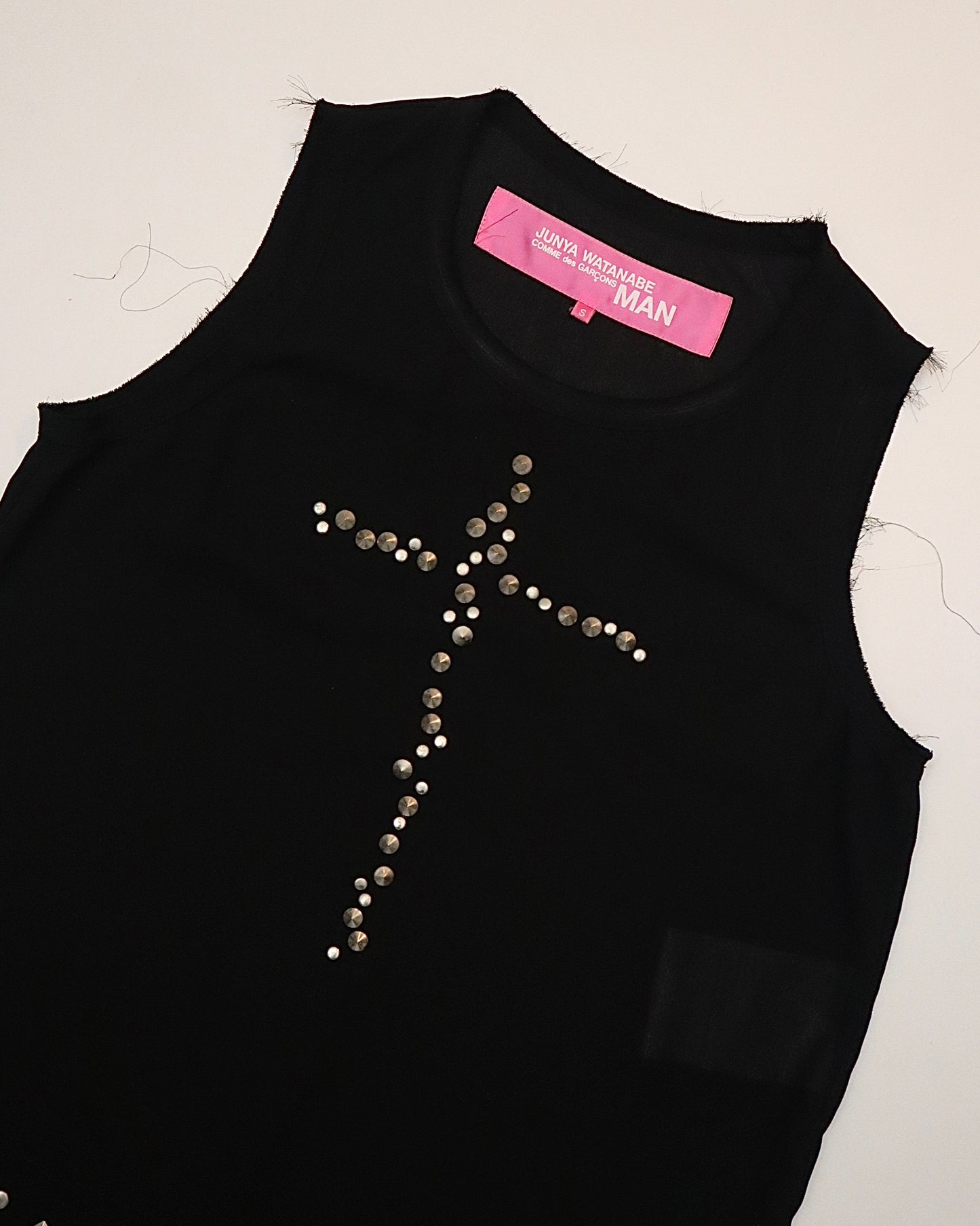 Junya Watanabe 2002 Studded Cross Tank/Dress