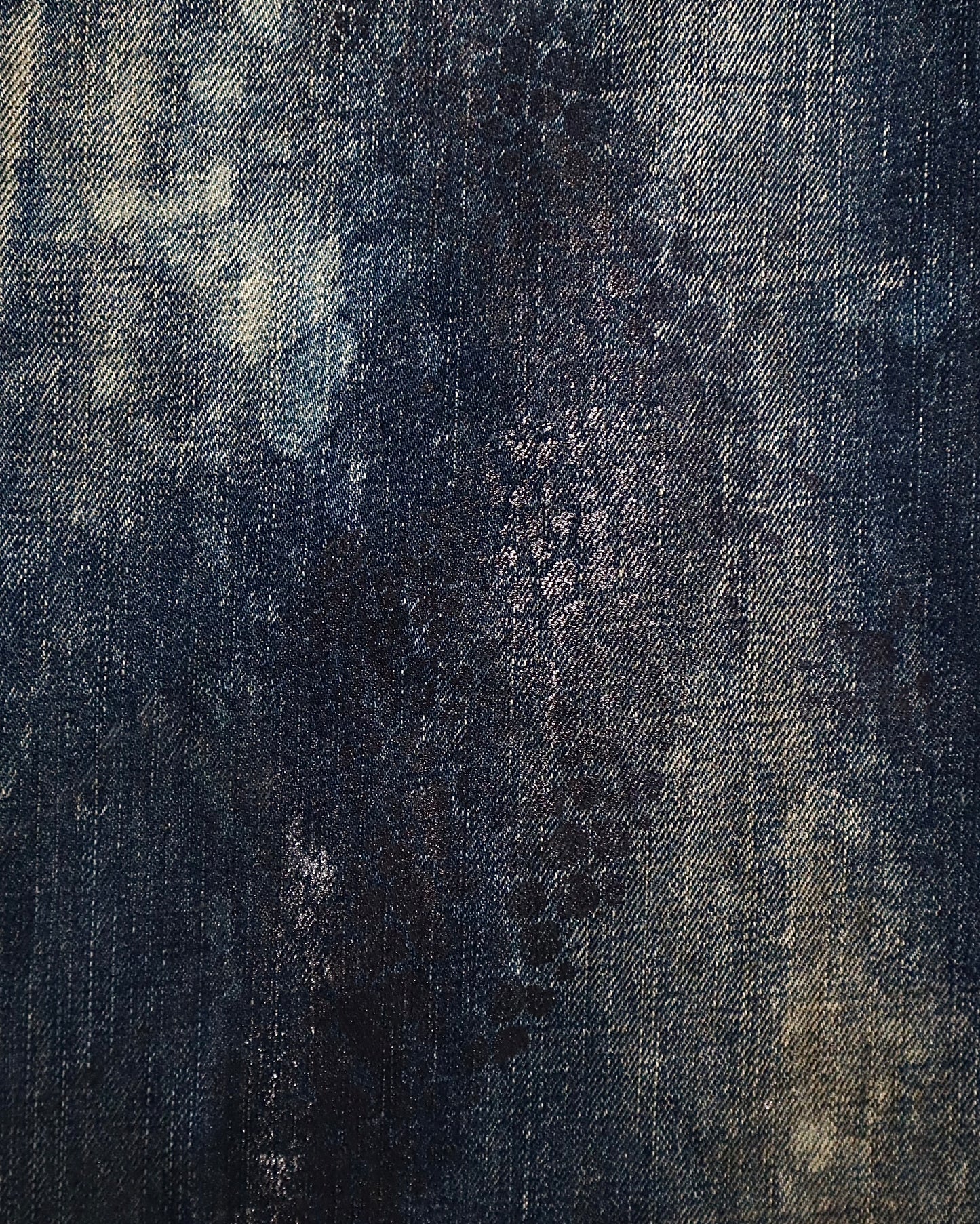 Tornado Mart Python Print Flare Jeans
