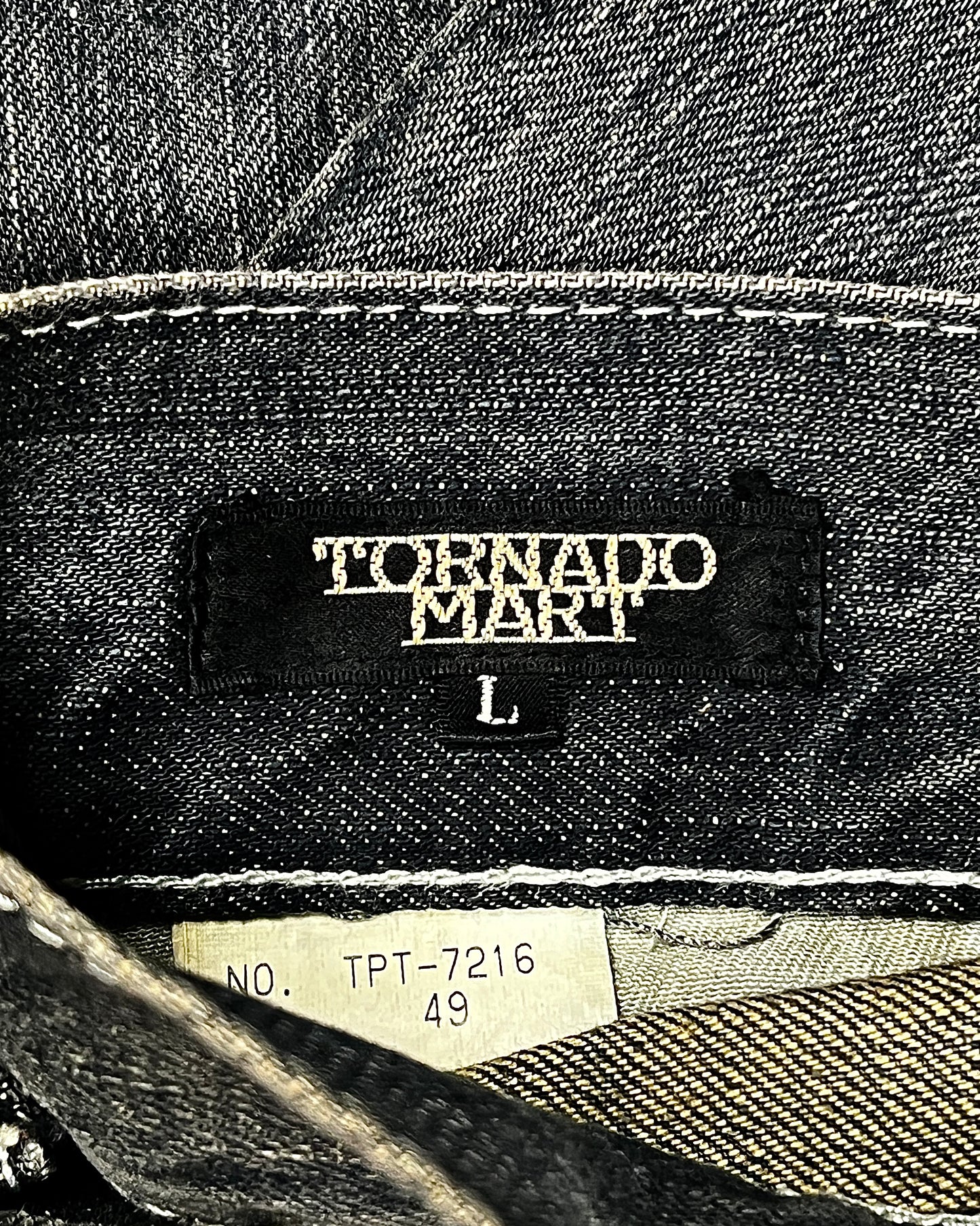Tornado Mart Embroidered Flared Jeans