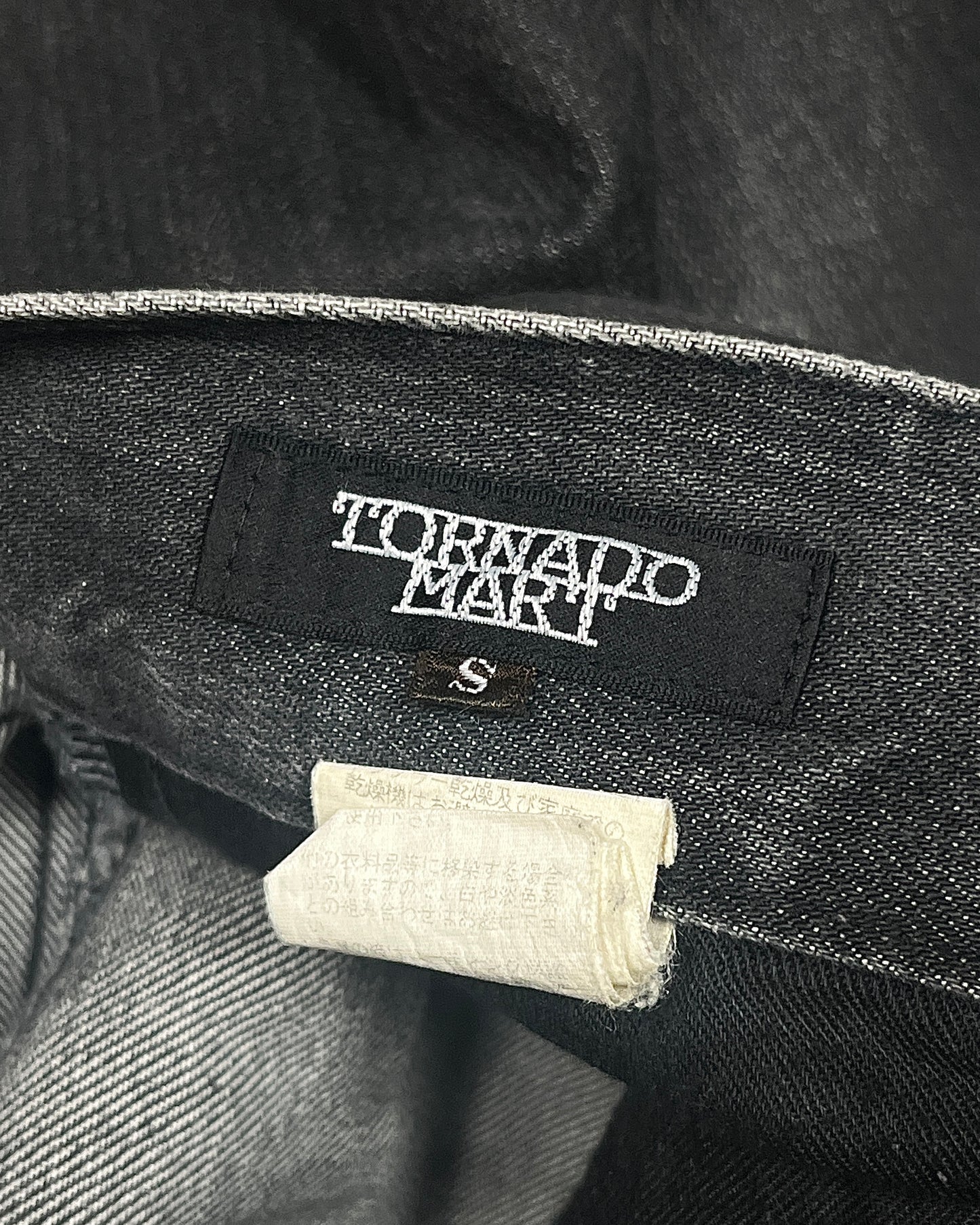 Tornado Mart Waxed Flared Denim