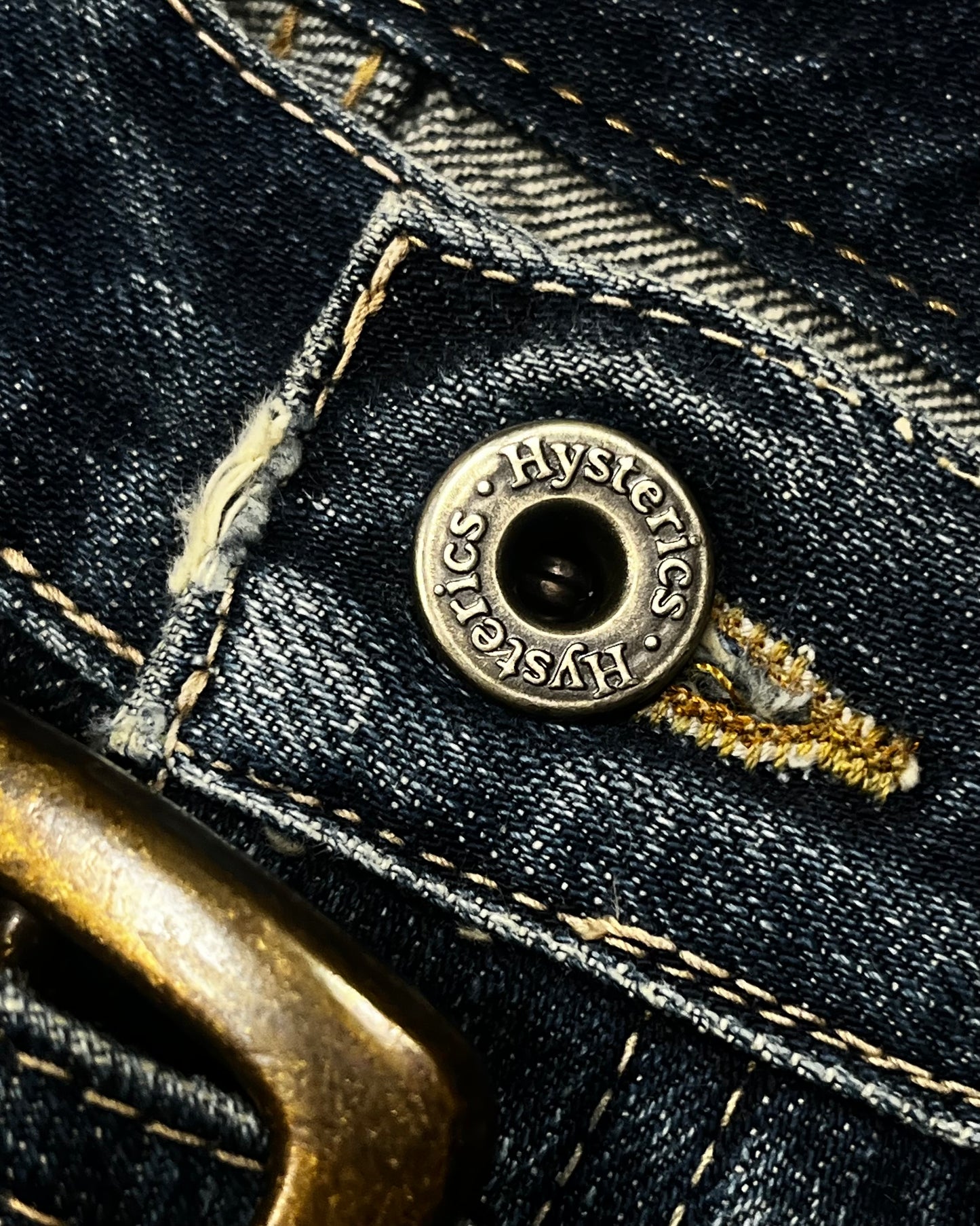 Hysteric Glamour Waist Belt Flared Jeans