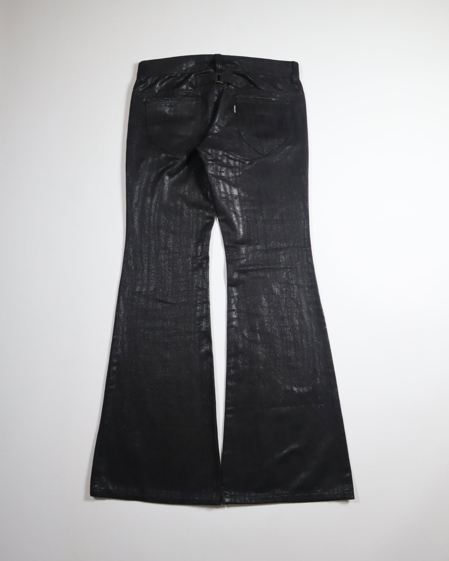 Tornado Mart Snakeskin Shimmer Flare Pants