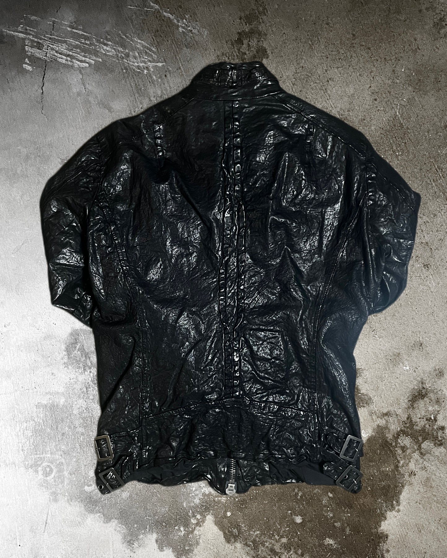 Tornado Mart Crinkle Leather Jacket