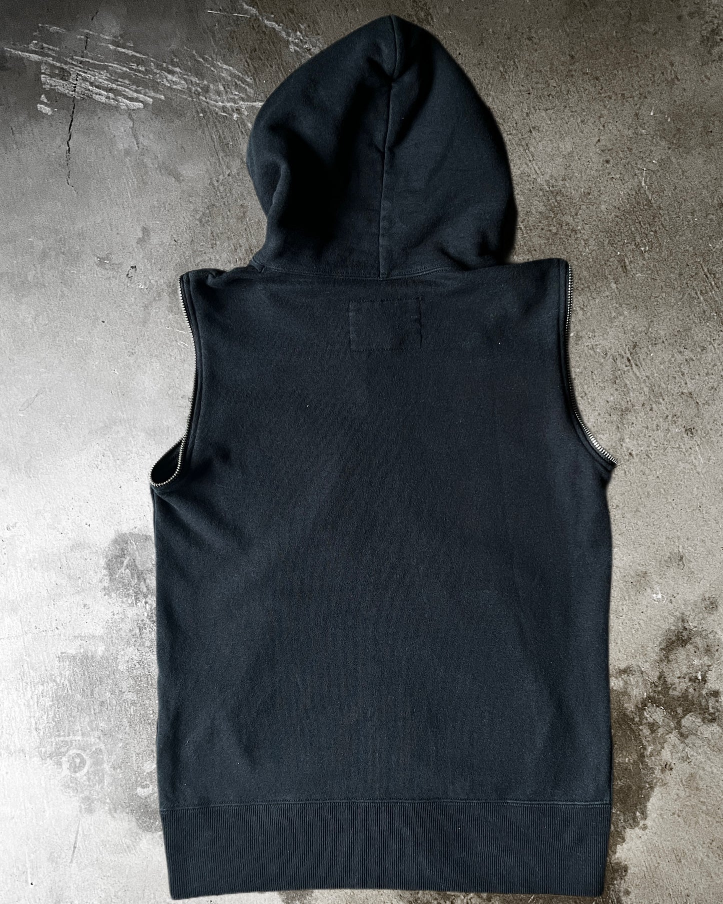 Hysteric Glamour "Destroy" Studded Hoodie w/ Removable Sleeves