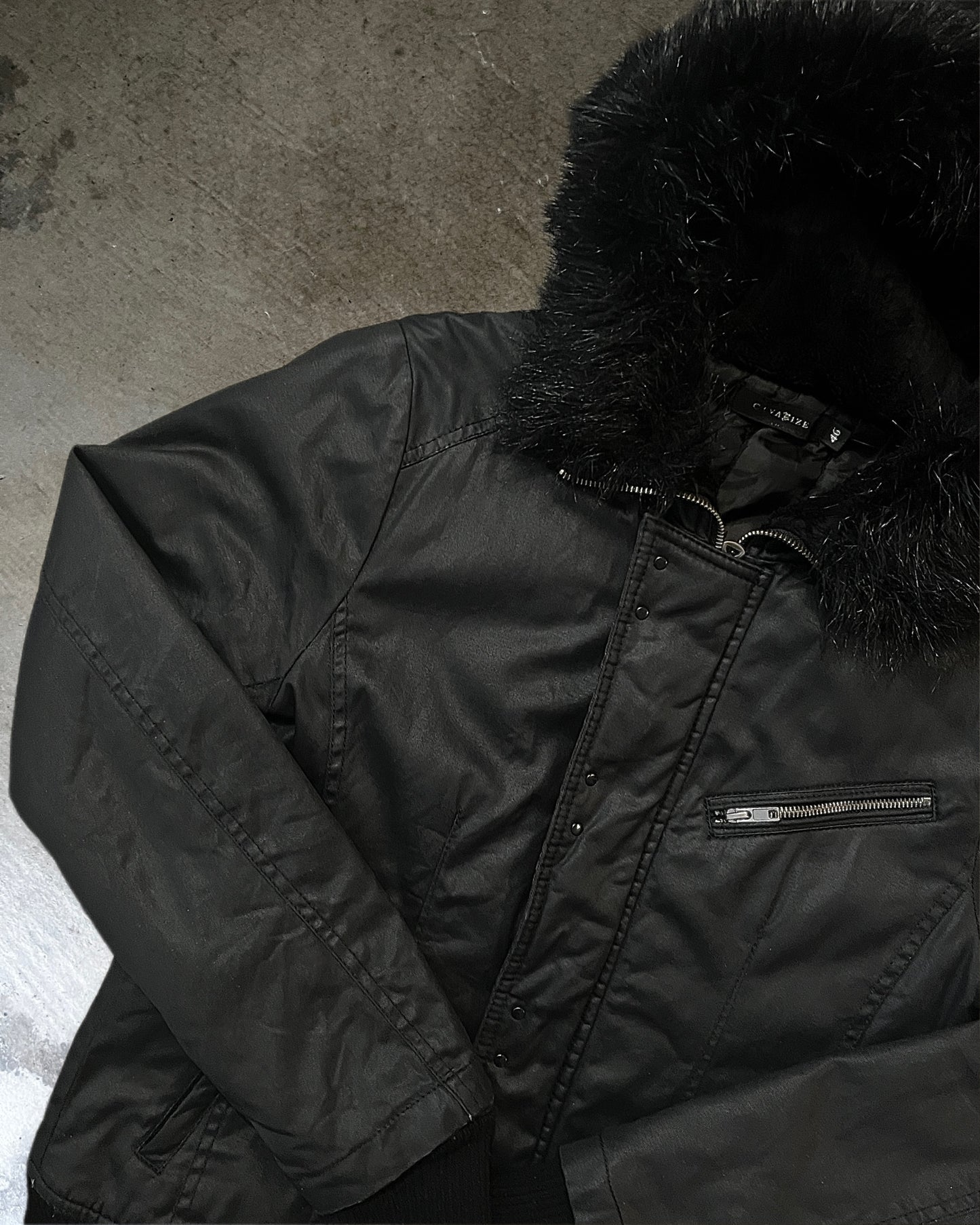 Civarize Tactical Fur Jacket