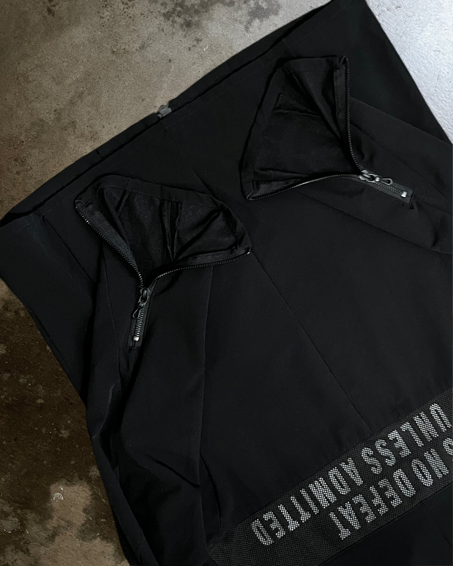 Shellac "There Is No Defeat" Mesh Panel Zip-Up