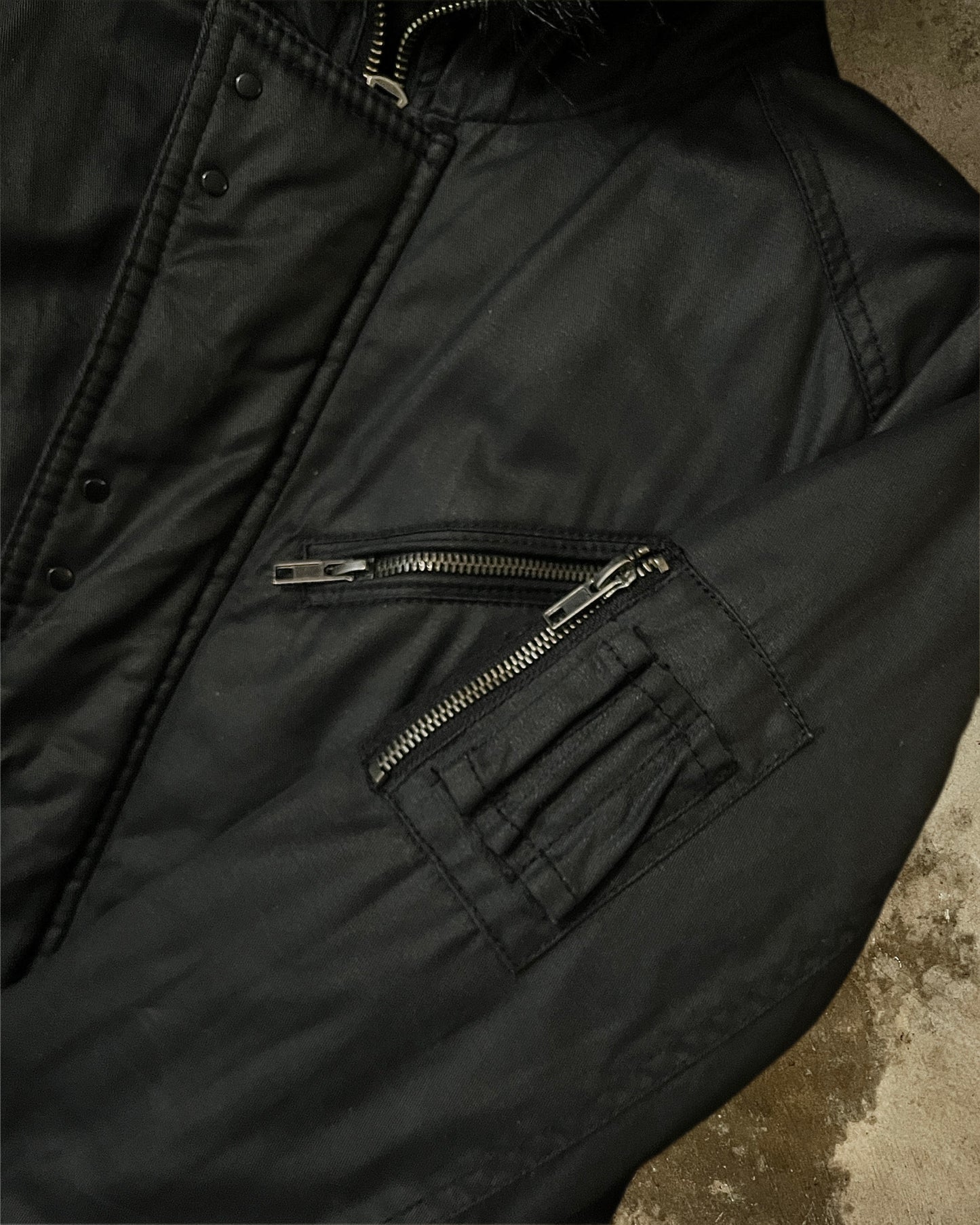 Civarize Tactical Fur Jacket