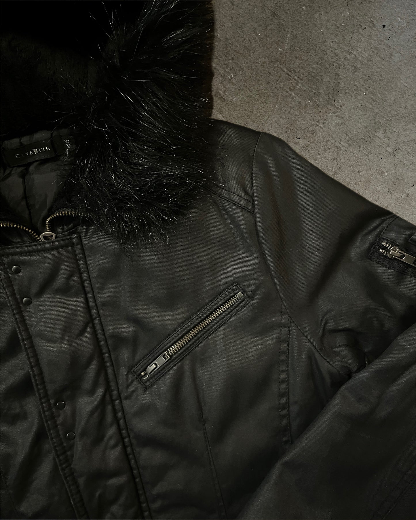 Civarize Tactical Fur Jacket
