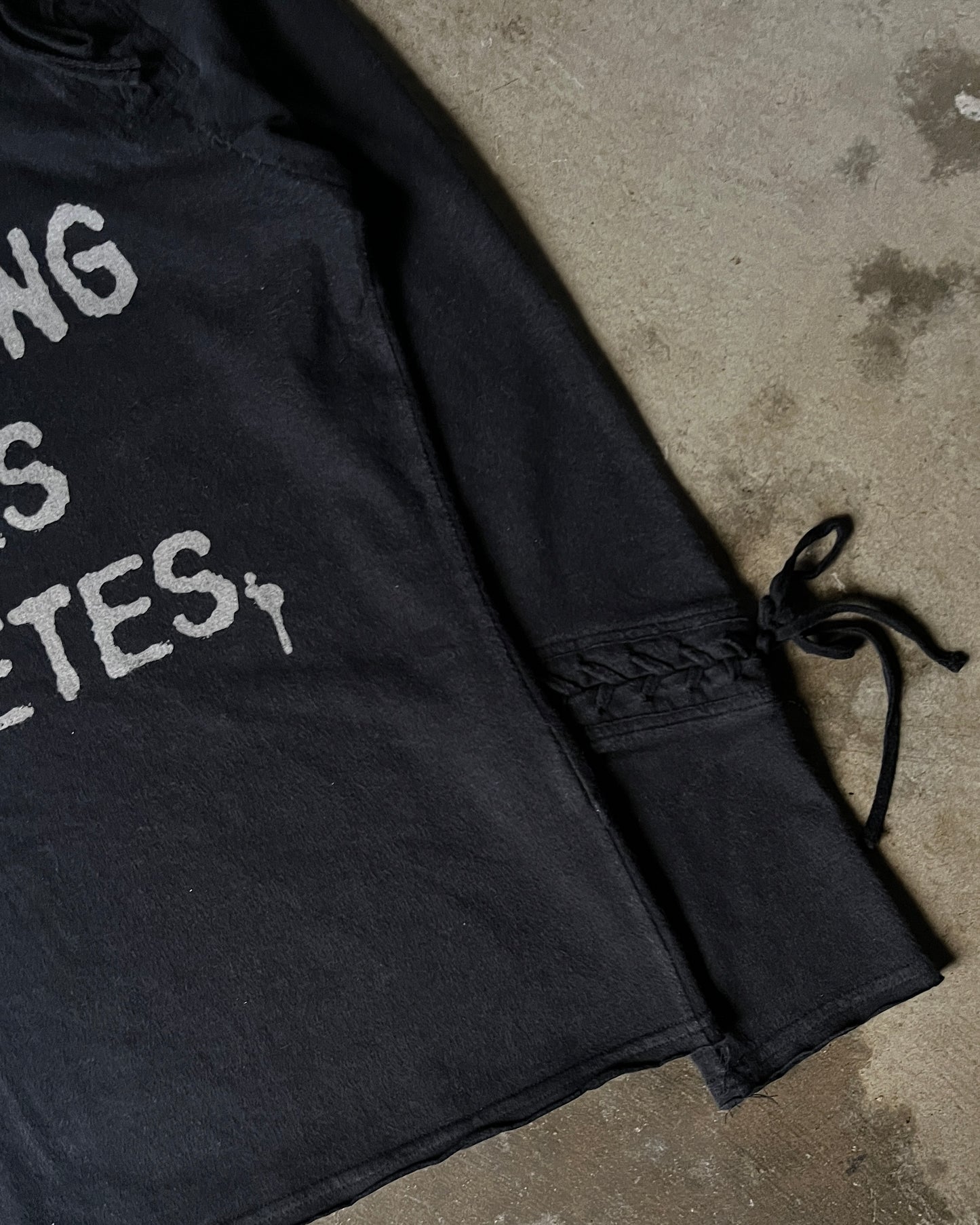 Hysteric Glamour "Le Sang Des Poetes" Lace-Up Longsleeve