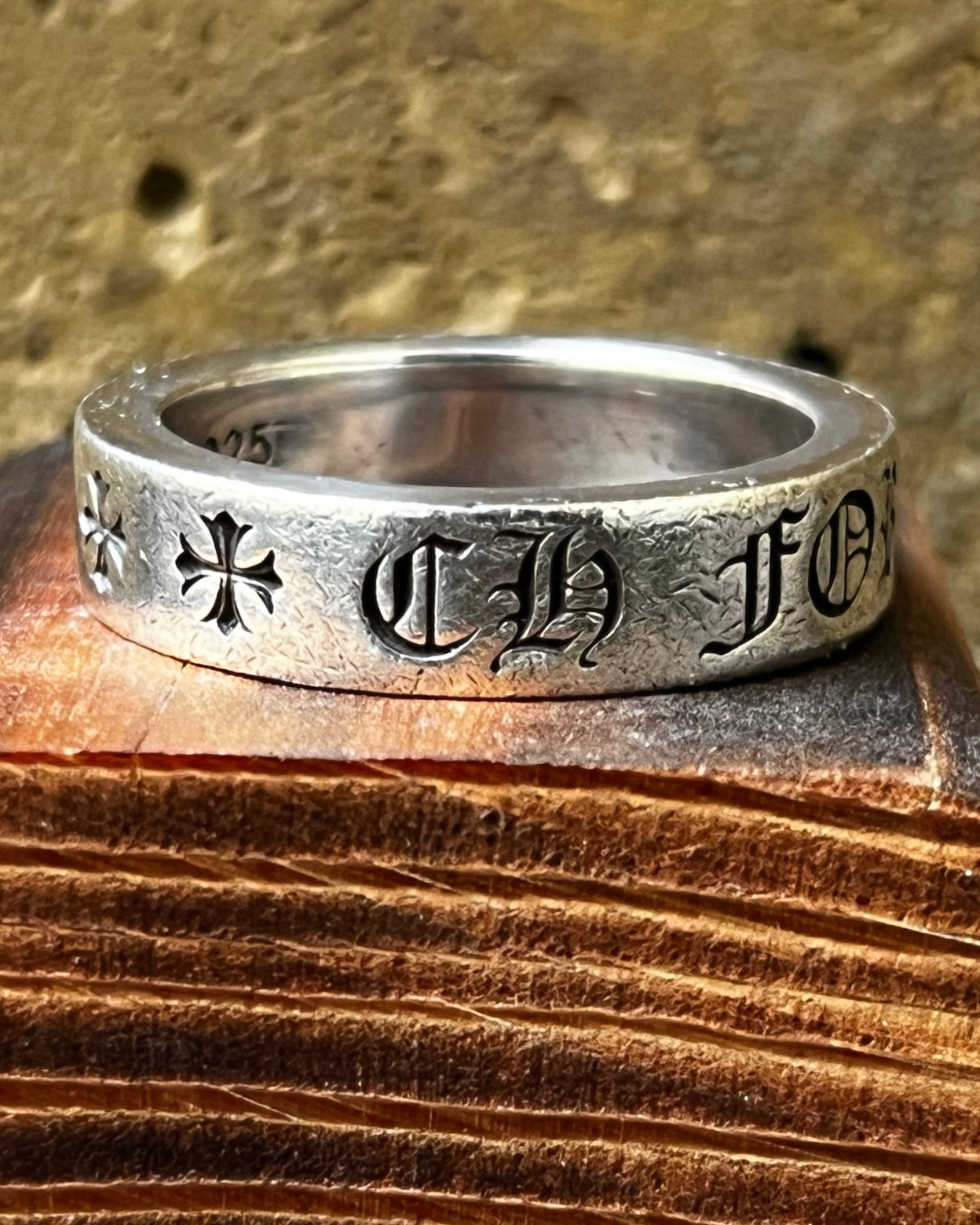 Chrome Hearts "Forever" Ring