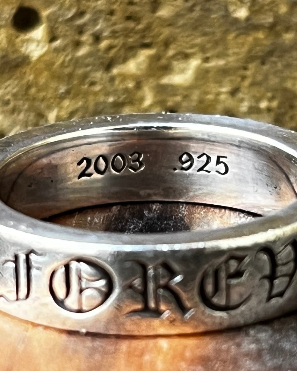 Chrome Hearts "Forever" Ring
