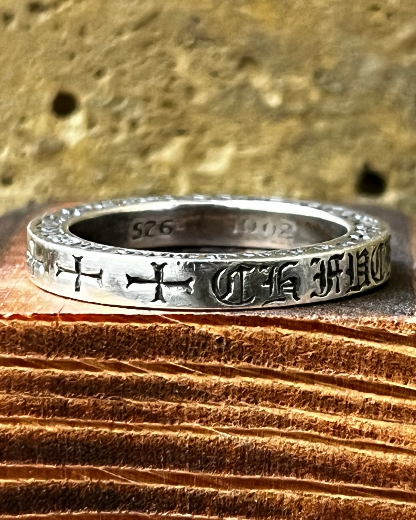 Chrome Hearts "Fuck You" Spacer Ring