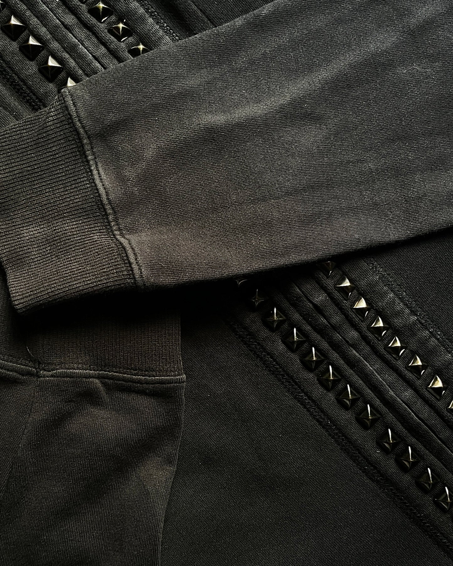 Hysteric Glamour Studded Zip-Up Hoodie