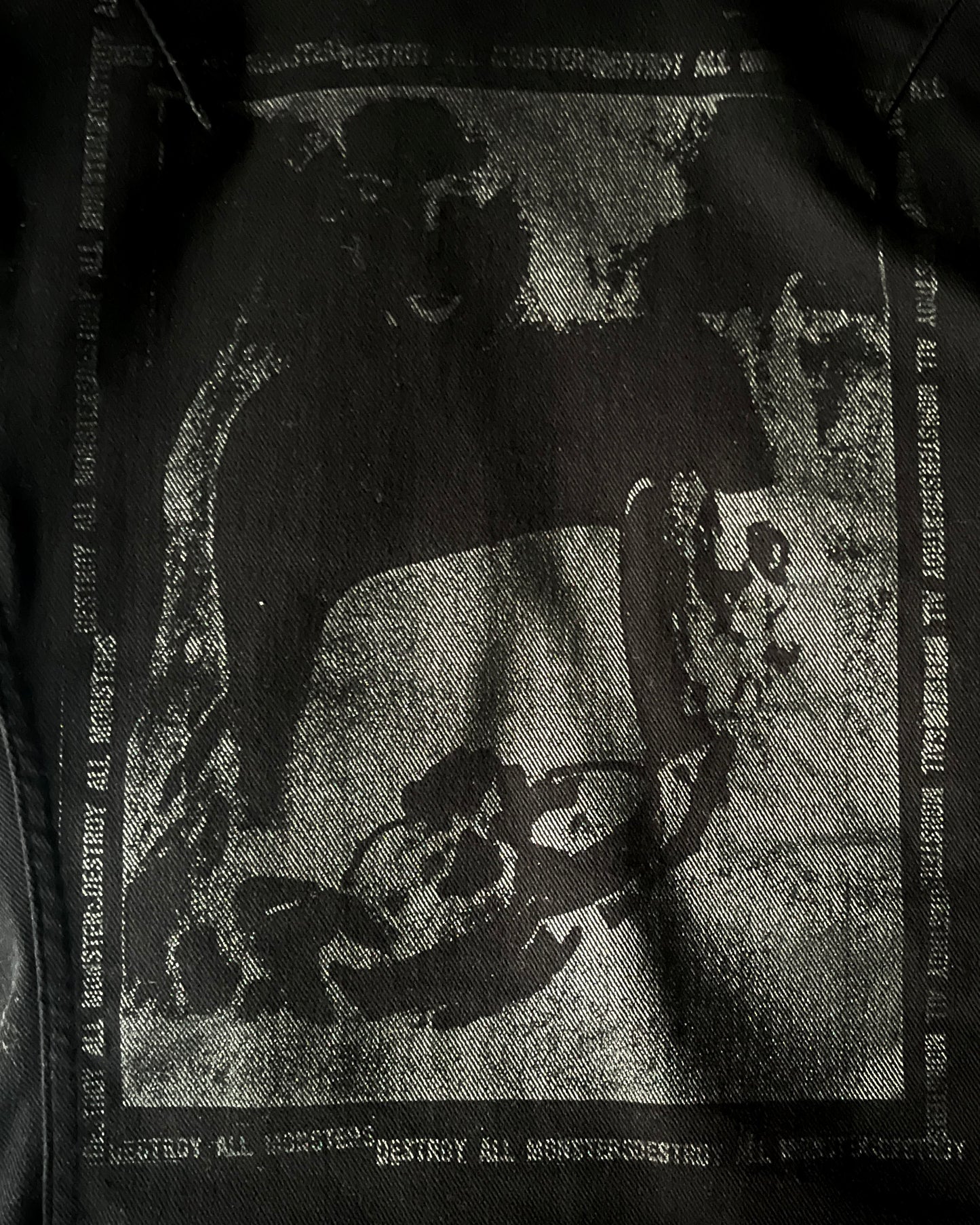 Hysteric Glamour x Destroy All Monstars Blazer