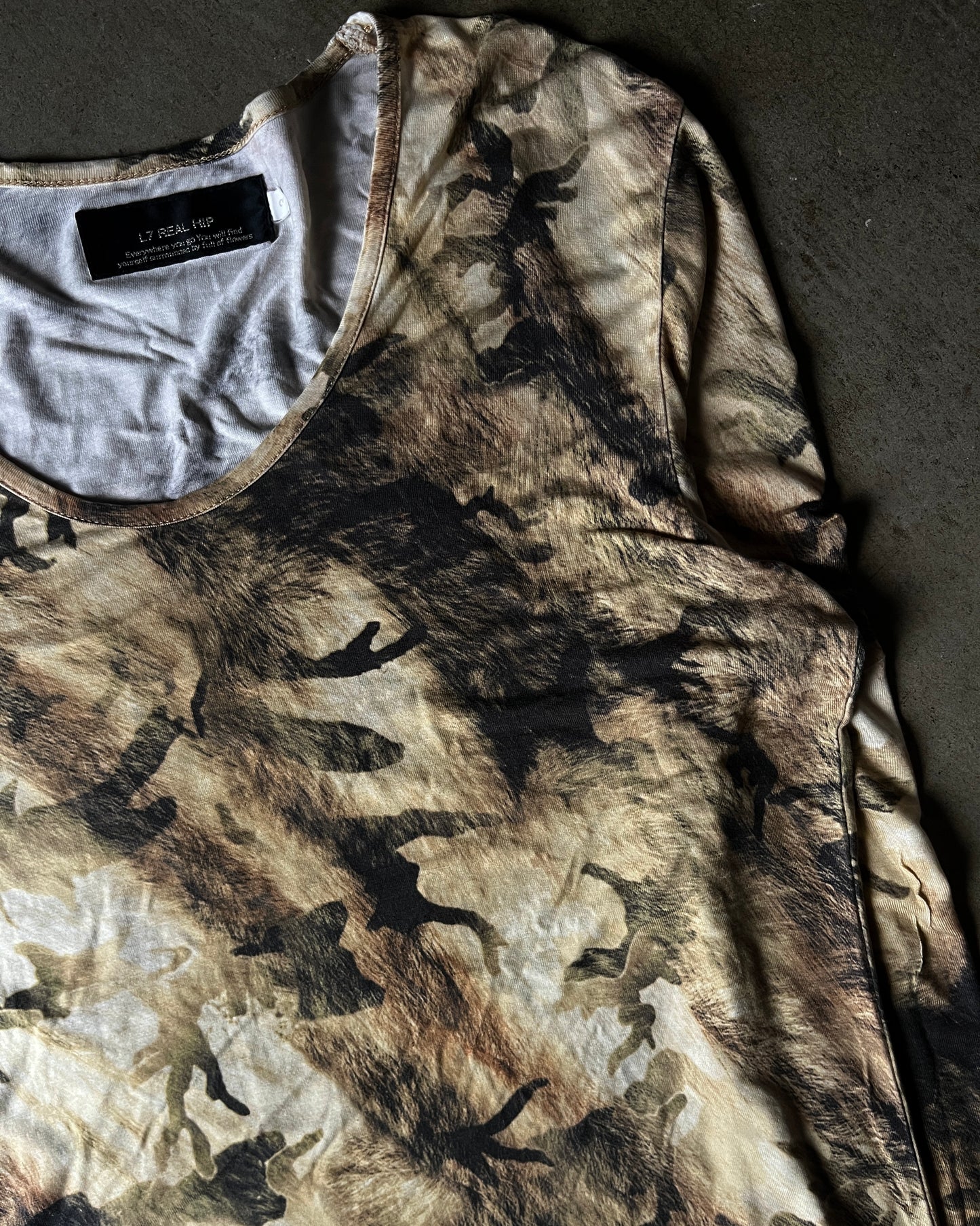 L7 Real Hip Patterned Stretch Longsleeve
