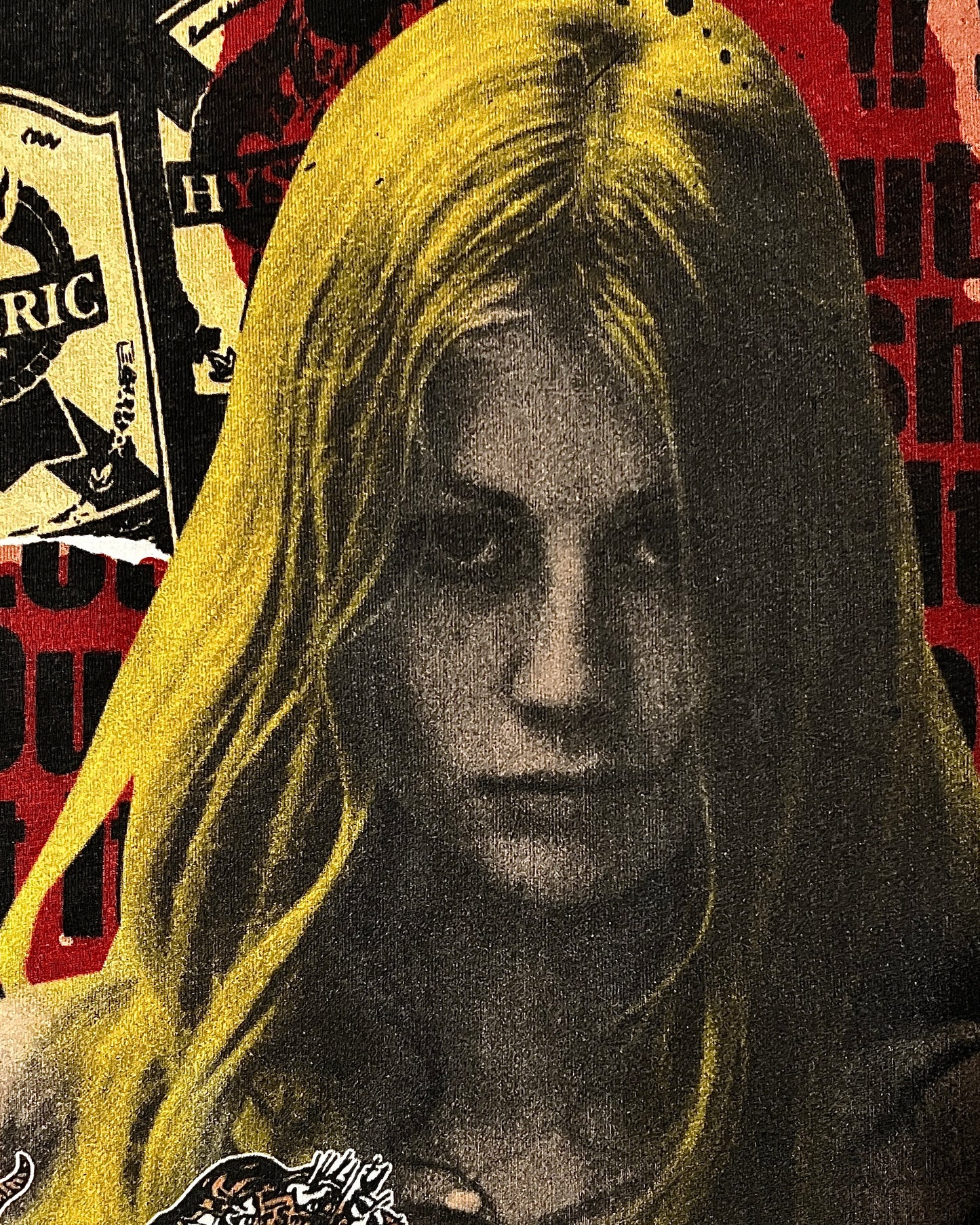 Hysteric Glamour "Shout It!" Air Brush Tee