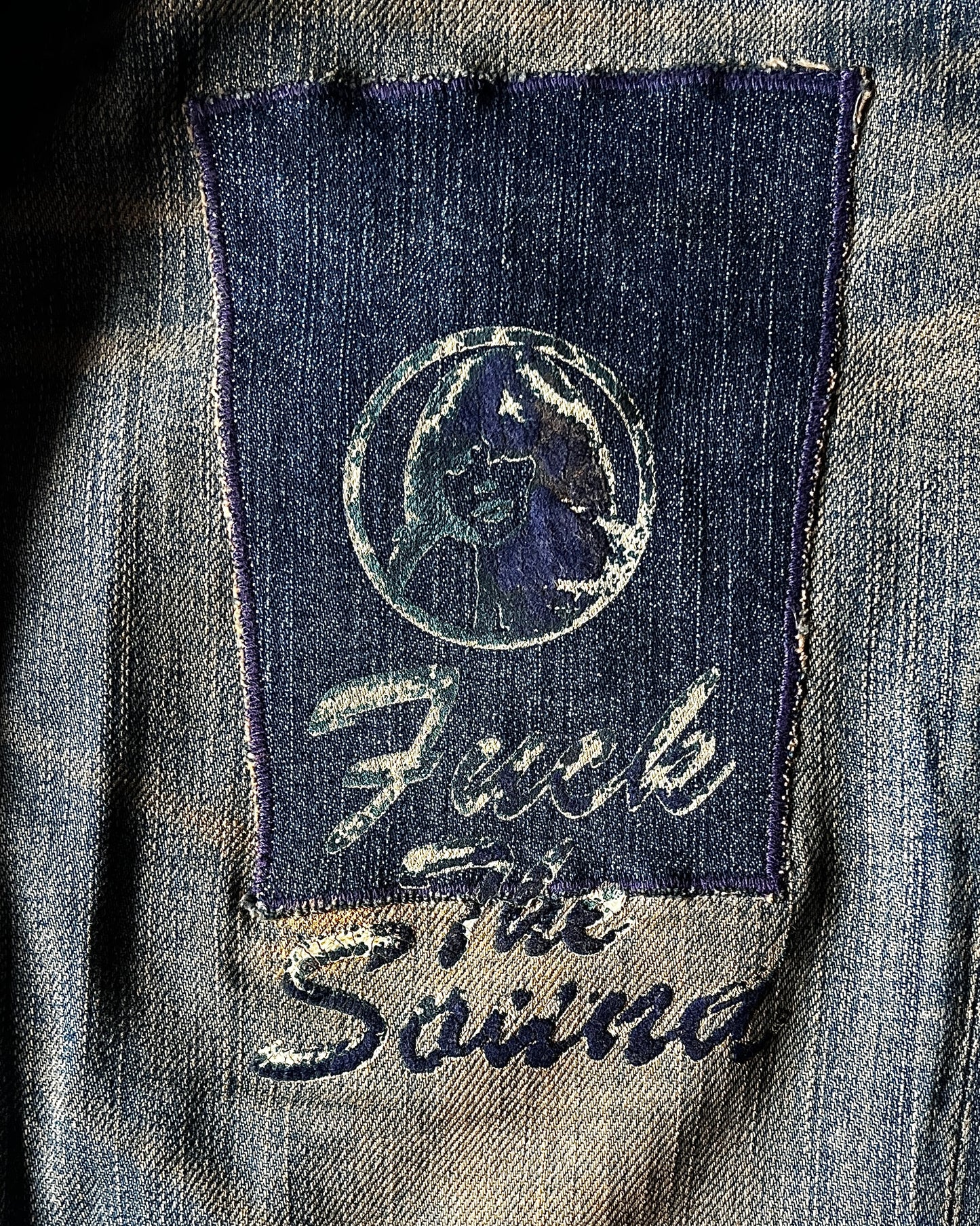 Hysteric Glamour Patchwork Flared Jeans
