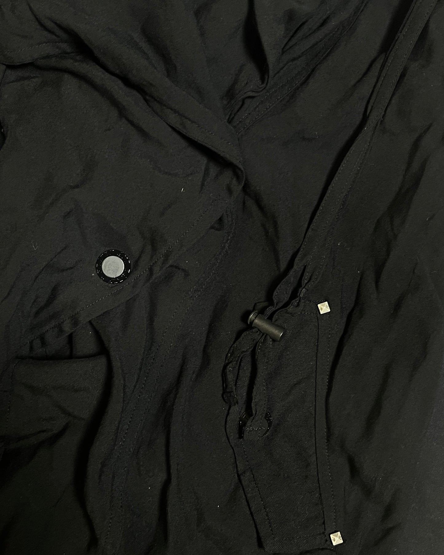 Heaven and Earth Layered Skull & Cross Hoodie