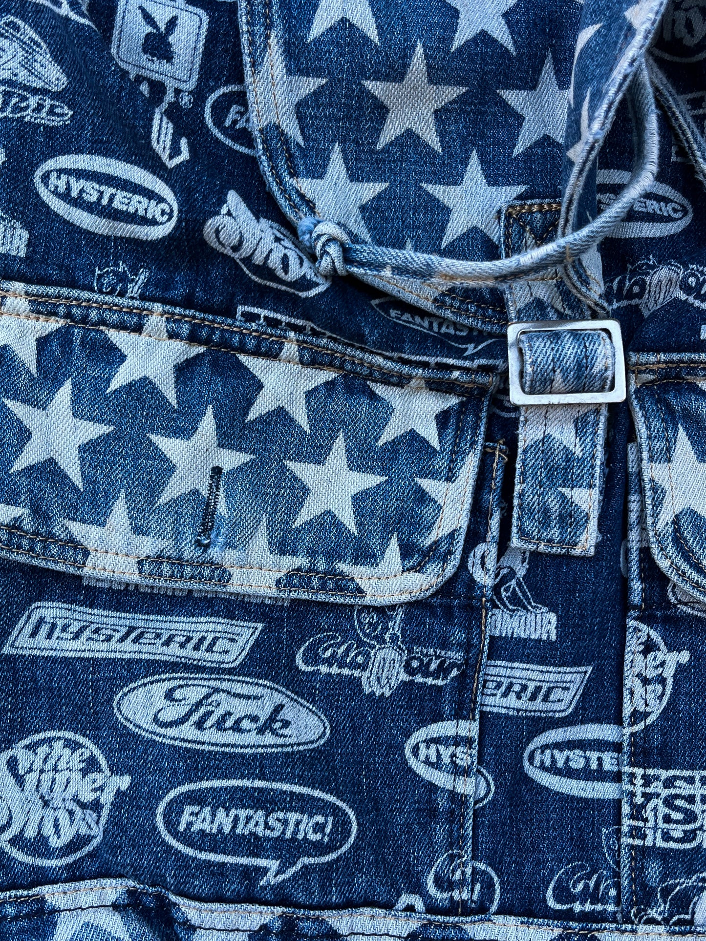 Hysteric Glamour Americana Patterned Backpack