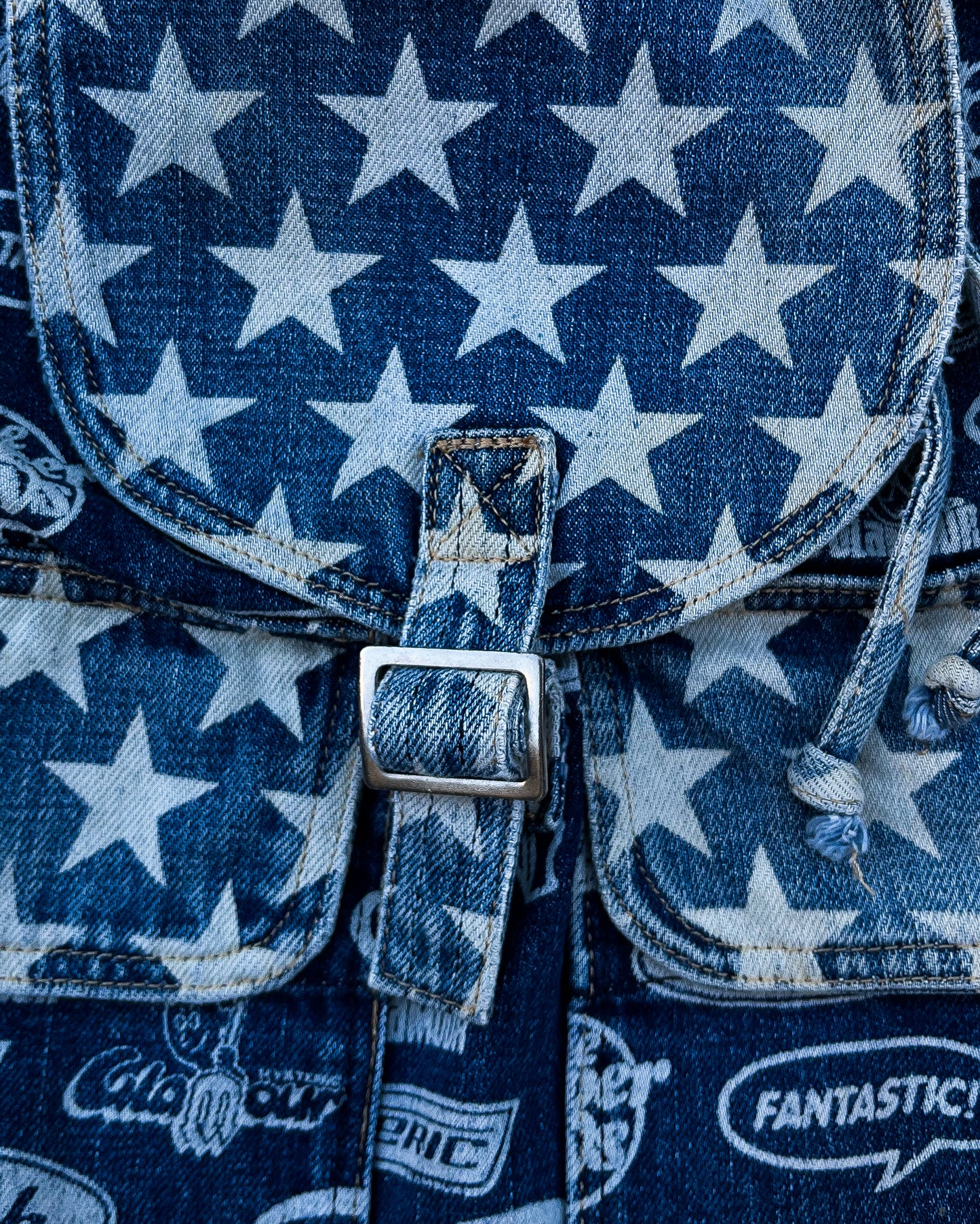 Hysteric Glamour Americana Patterned Backpack